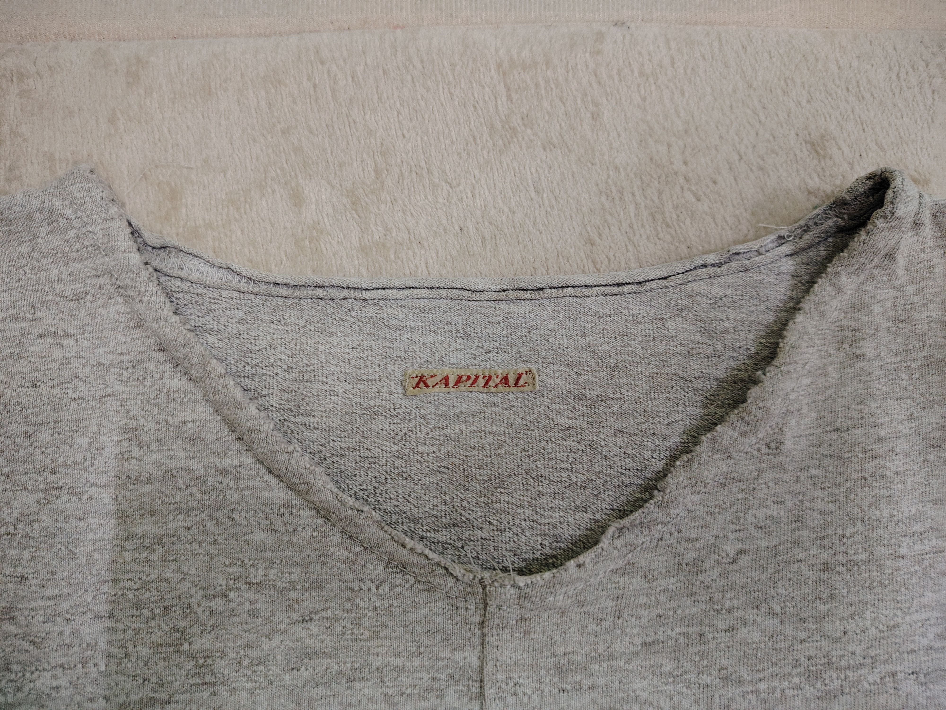 Kapital Distressed Kapital Native Ortega Collared Long Sleeve Size US L / EU 52-54 / 3 - 5 Thumbnail
