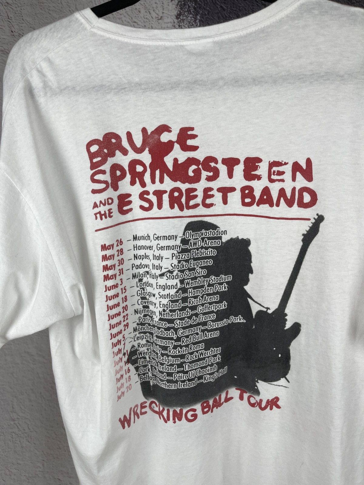 Band Tees Vintage Bruce Springsteen E Street band wrecking ball tee Size US XXL / EU 58 / 5 - 7 Thumbnail