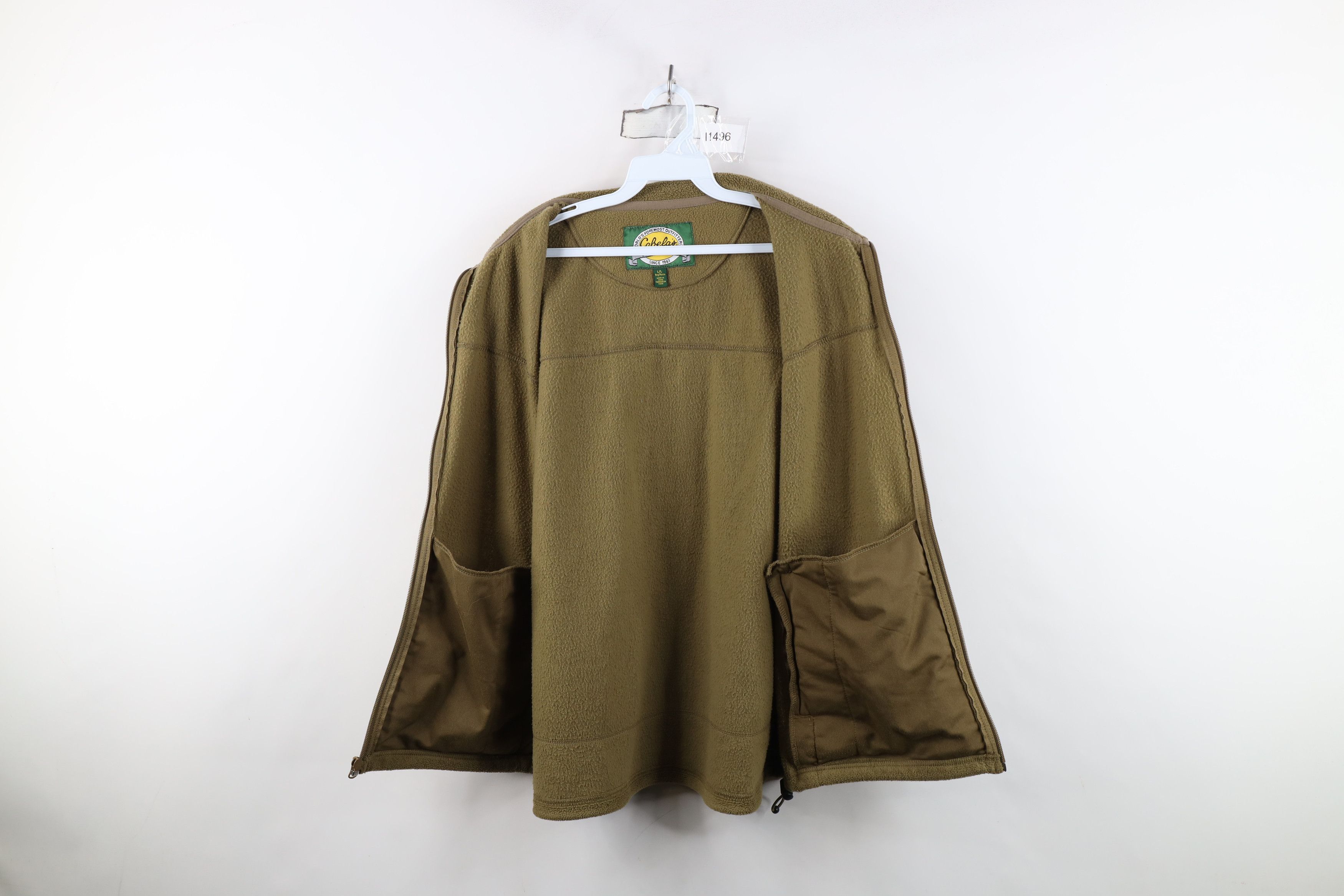 Cabelas Vintage 90s Y2K Cabelas Spell Full Zip Fleece Vest Jacket Size US L / EU 52-54 / 3 - 6 Thumbnail