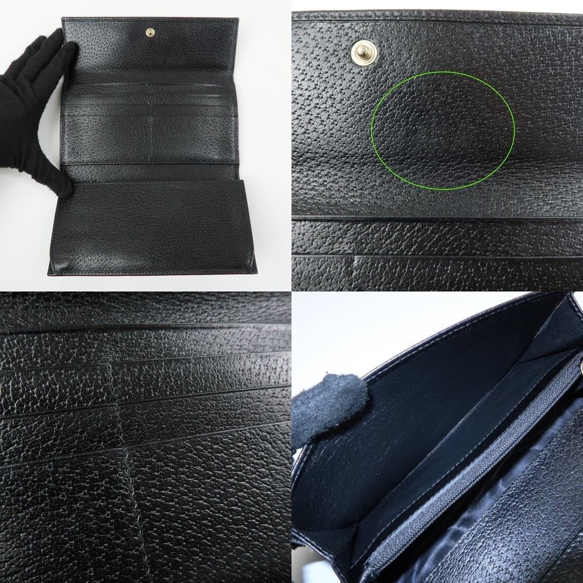 Gucci Gucci Princy GG Supreme Wallet Black Size ONE SIZE - 6 Thumbnail