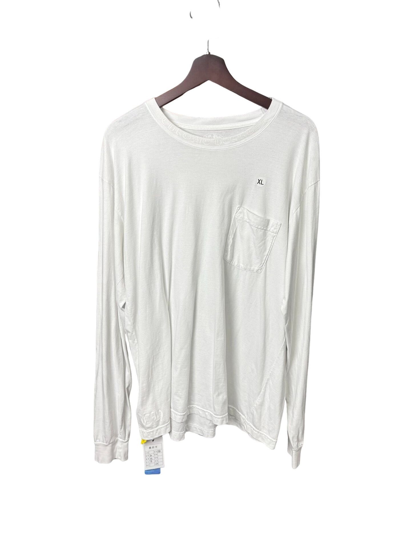 Chrome Hearts Chrome Hearts Logo Sleeve Pocket Long Sleeve T-Shirt XL Size US XL / EU 56 / 4 - 1 Thumbnail