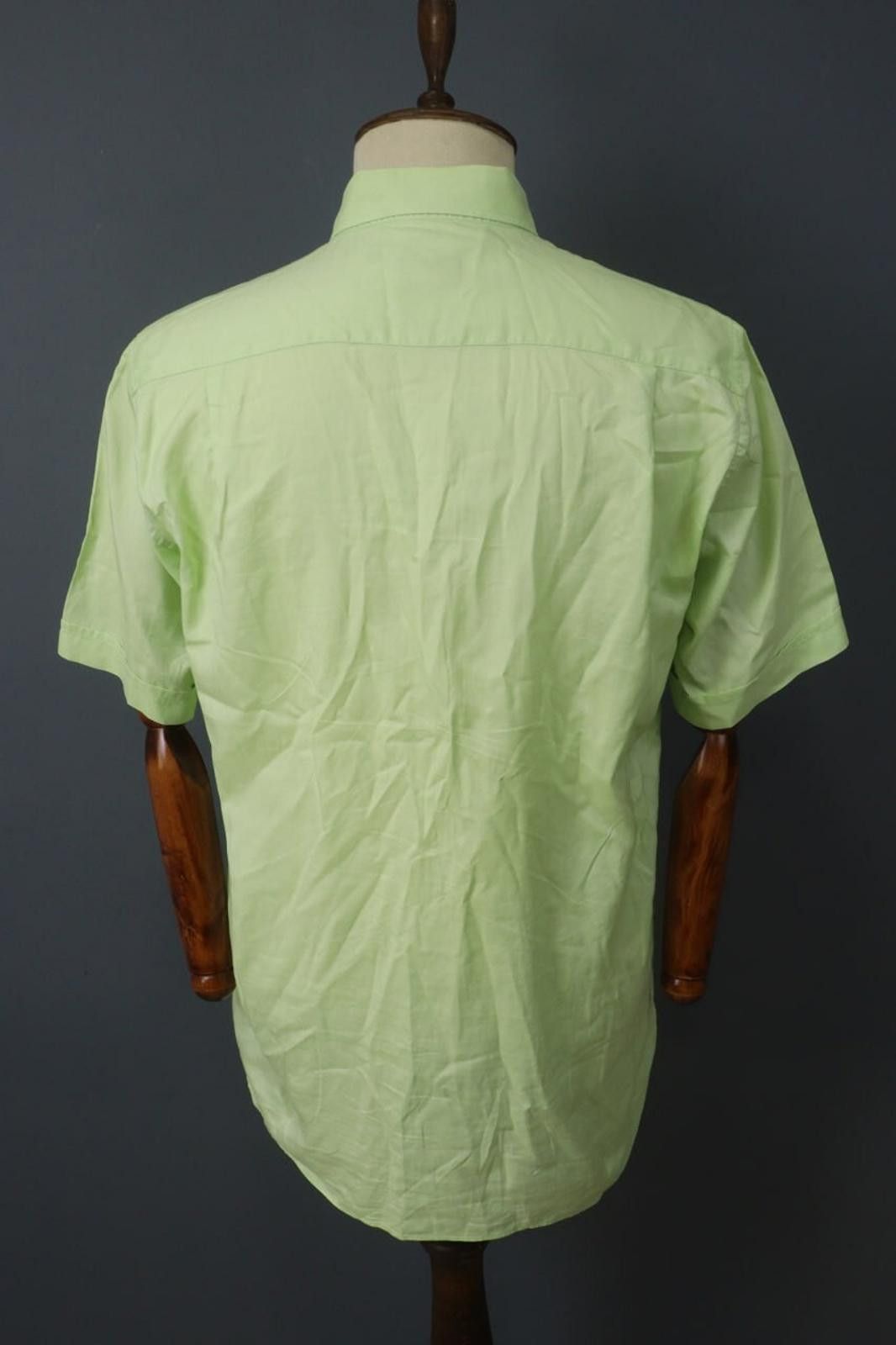 Paul & Shark Paul & Shark Yachting Green Collar Oxford Shirt Size 40 Size US M / EU 48-50 / 2 - 7 Thumbnail