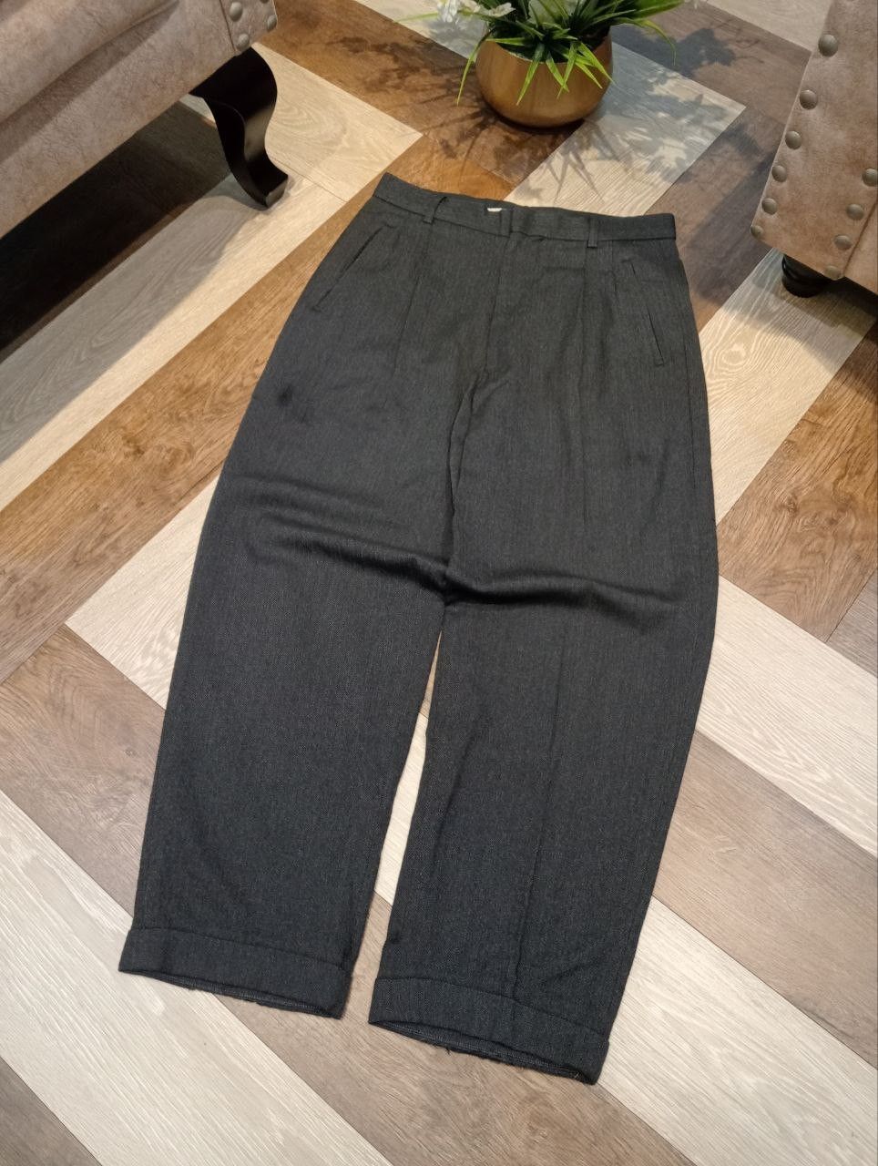 Jean Paul Gaultier VINTAGE JEAN PAUL GAULTIER CLASSIQUE WOOL TROUSER PANTS Size US 30 / EU 46 - 2 Thumbnail