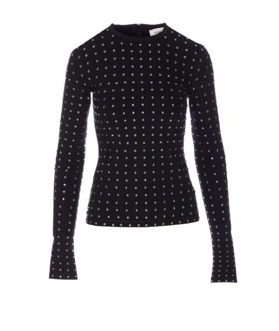 Sportmax SPORTMAX Women Tops 2512941031600 NEGUS 002 Black Size L / US 10 / IT 46 - 1 Thumbnail