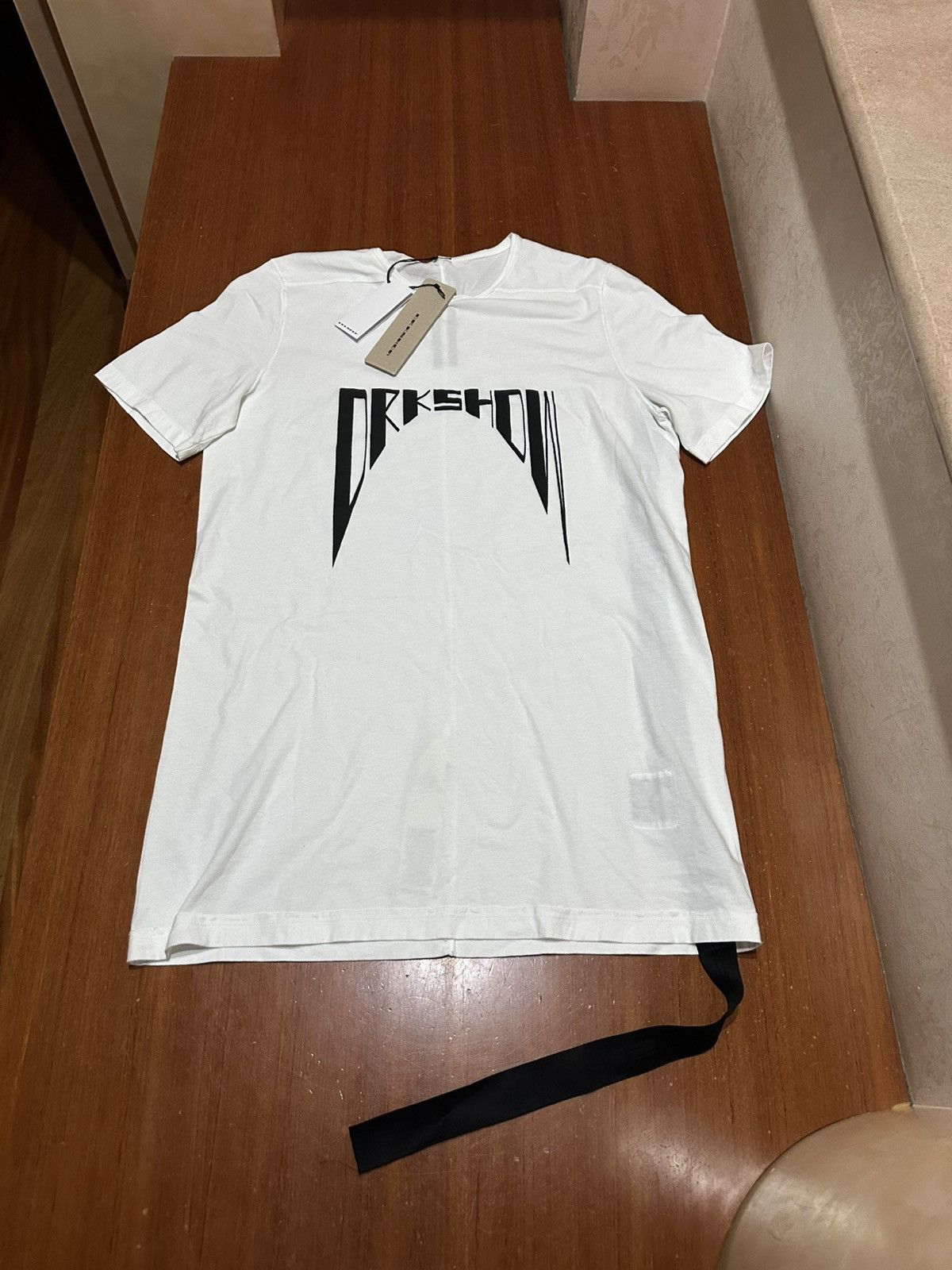 Rick Owens Drkshdw Rick Owens Drkshdw tee Size US S / EU 44-46 / 1 - 1 Thumbnail