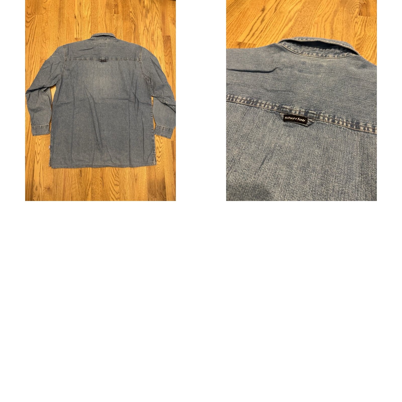 Levi's VINTAGE Levi's Denim Cargo Pocket Button Shirt Fits Mens 2XL Blue Jeans Shirt Levis Vtg Regular Long Sleeve Button-Up Collared Size US XXL / EU 58 / 5 - 8 Thumbnail