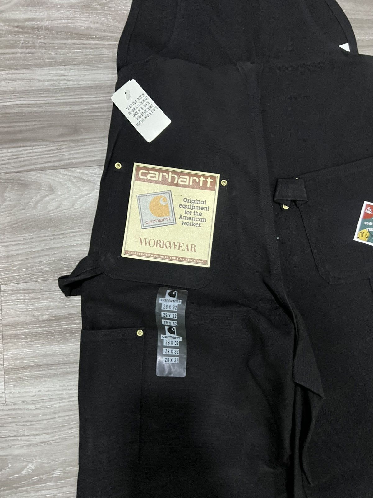 Carhartt 1996 Vintage Carhartt Overall Bib (VERY RARE 🔥) Size US 28 / EU 44 - 6 Thumbnail