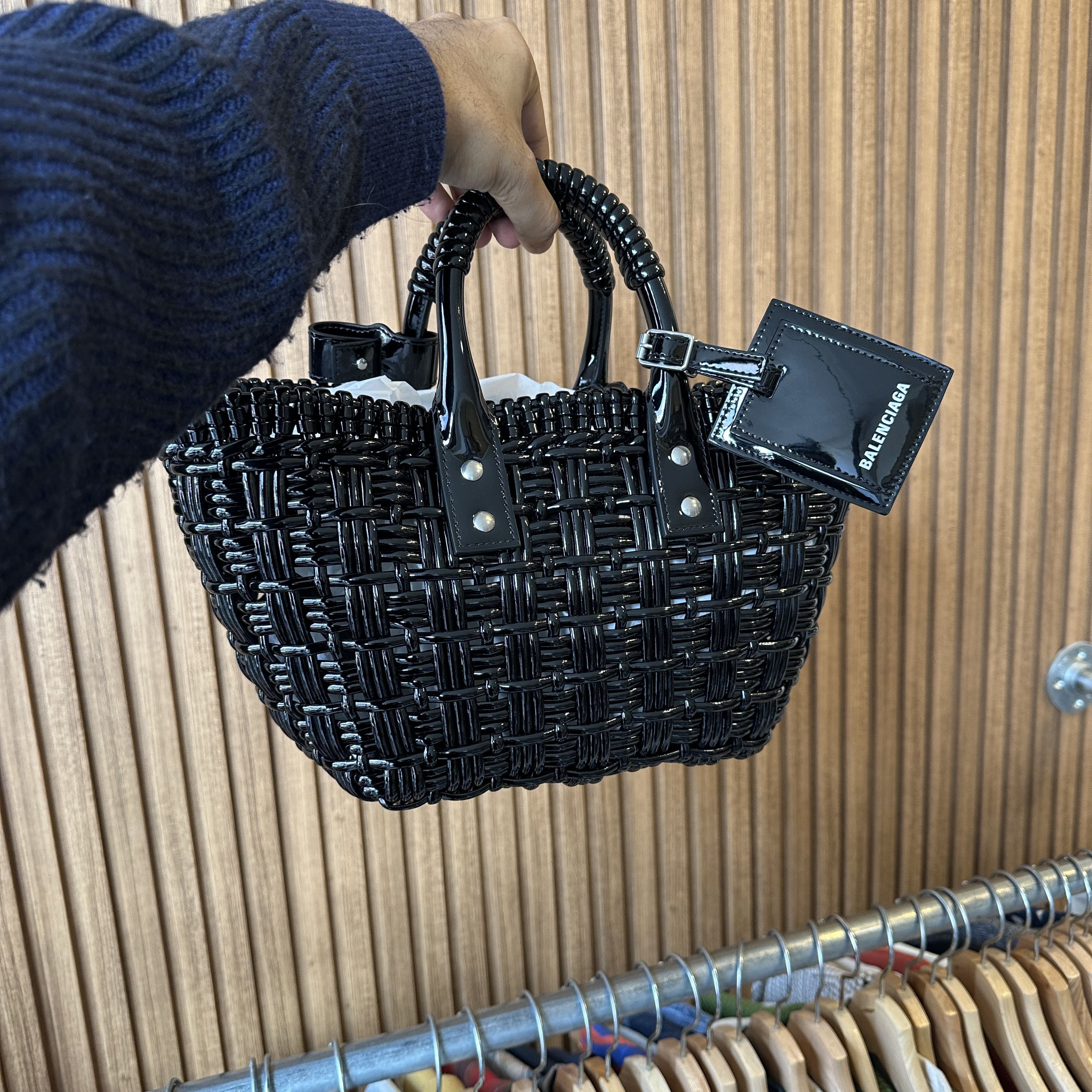 Balenciaga Balenciaga Bistro Basket Bag with Strap Size ONE SIZE - 2 Thumbnail