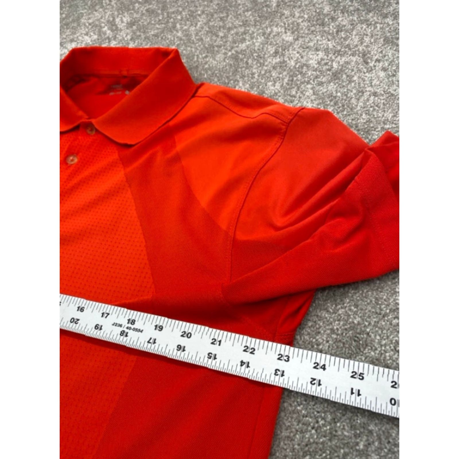 Nike Nike Golf Dri FIT Tech Polo Mens Large Short Sleeve Red 4259 Size US L / EU 52-54 / 3 - 7 Thumbnail