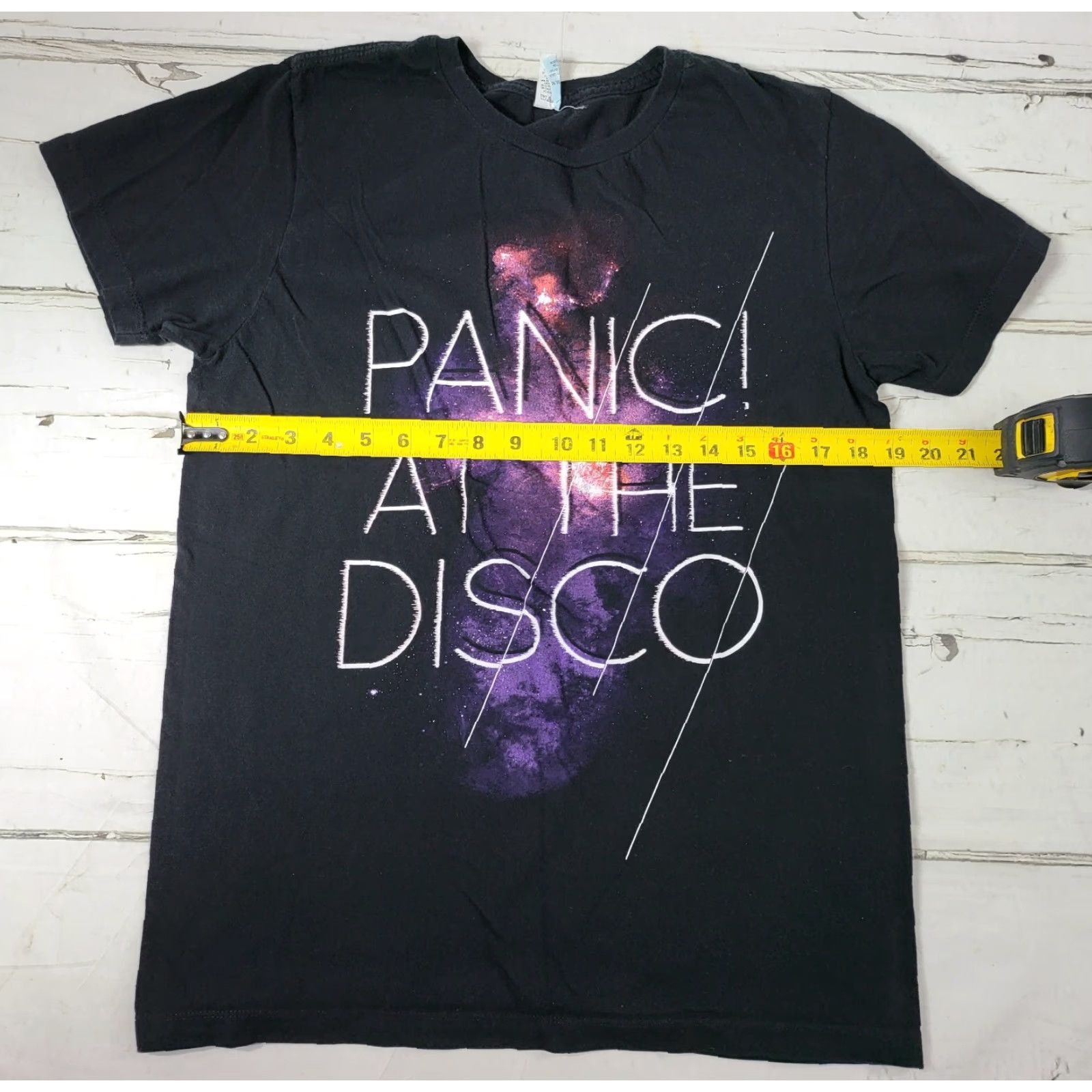 Vintage Panic At The Disco Shirt Men Black Short Sleeve M EUC Pacific Size US M / EU 48-50 / 2 - 3 Thumbnail