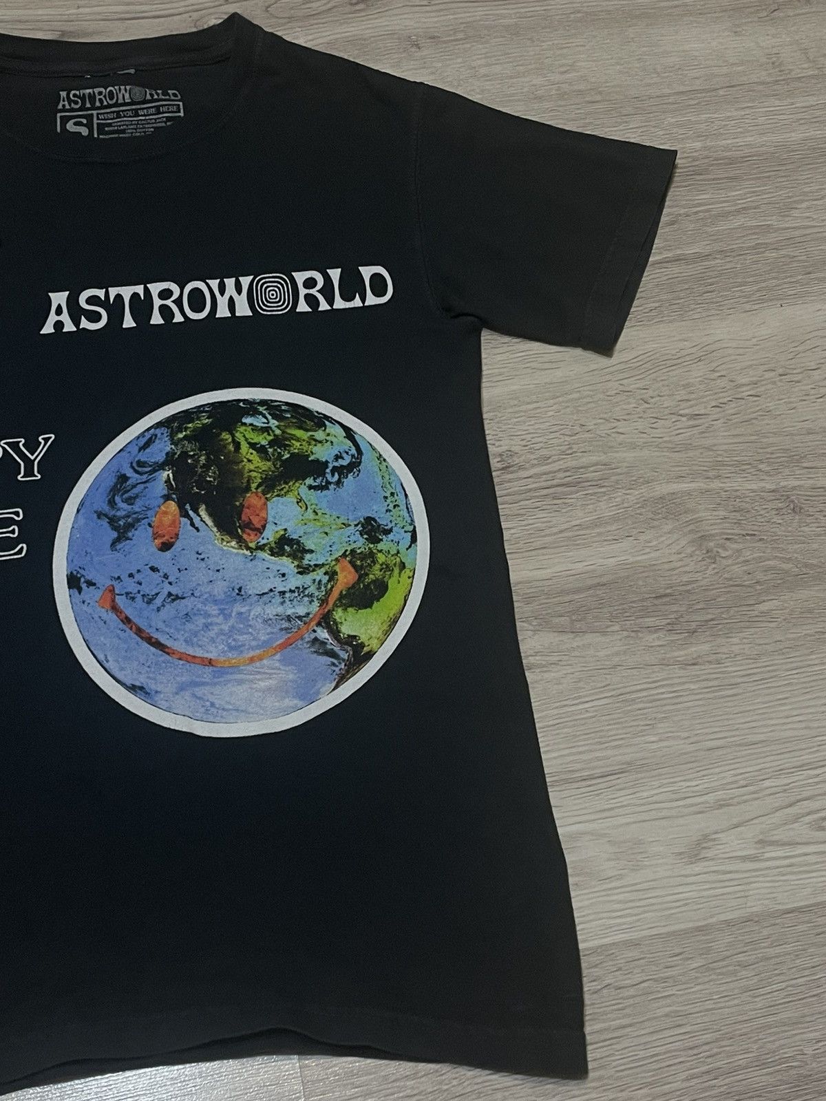 Travis Scott Travis Scott Astroworld Lollapalooza Smiley World/t-shirt Size US S / EU 44-46 / 1 - 3 Thumbnail