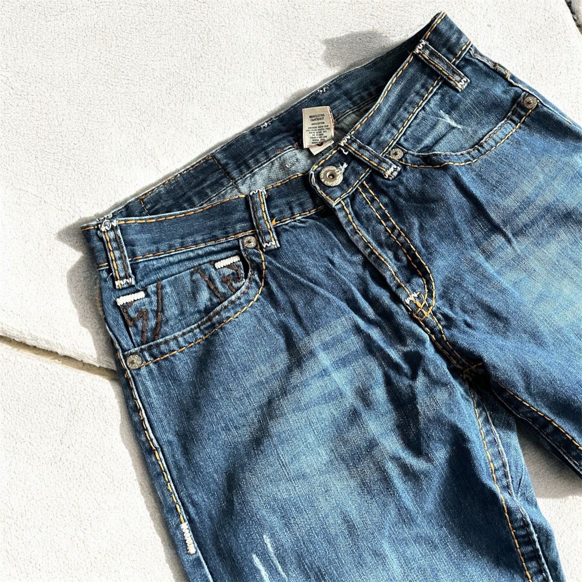 True Religion VINTAGE True Religion Jeans Section LOGAN Super T Size US 32 / EU 48 - 3 Thumbnail