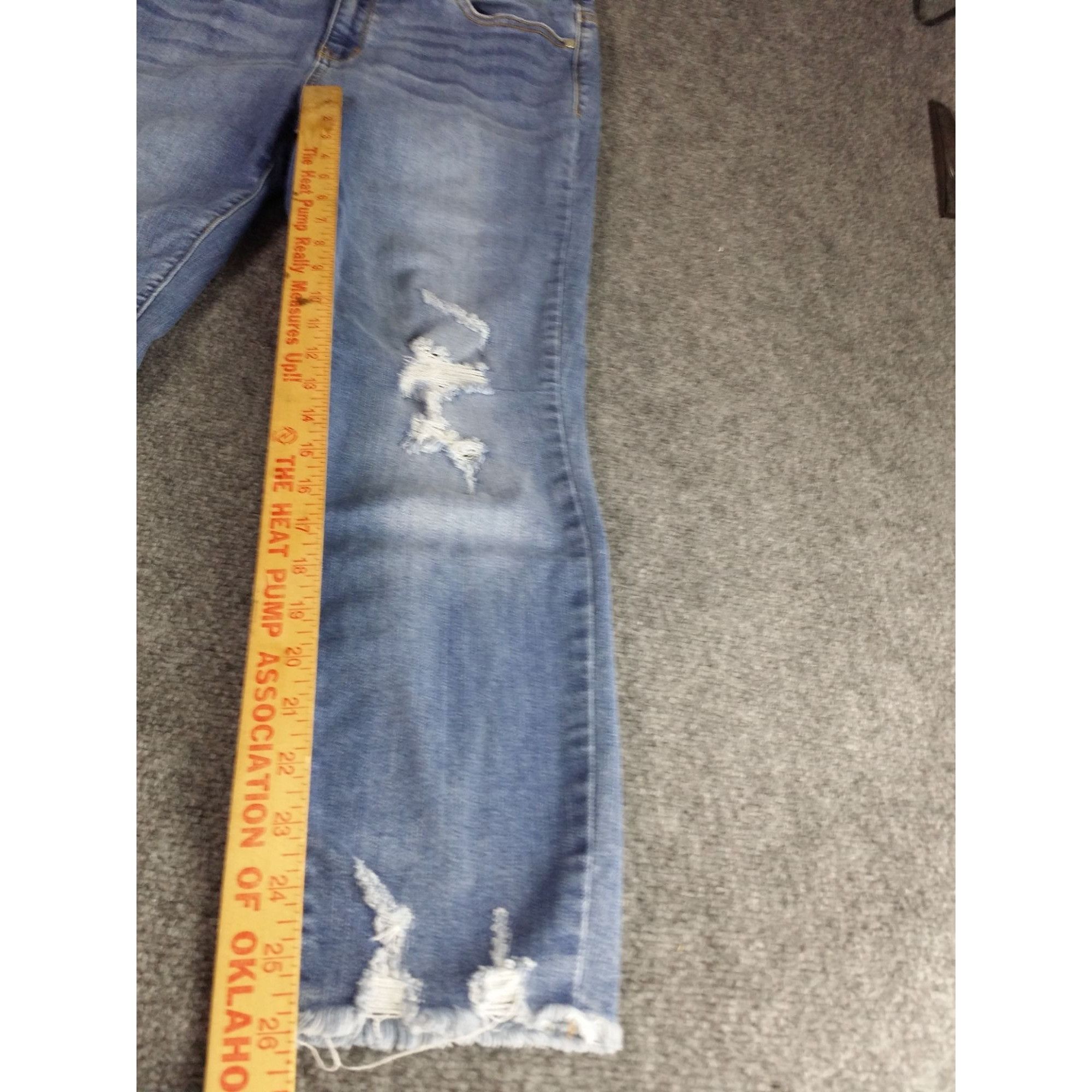 Judy Blue Judy Blue Los Angeles Jeans Women Sz 15/32 Skinny Fit Distre Size 32" / US 10 / IT 46 - 2 Thumbnail