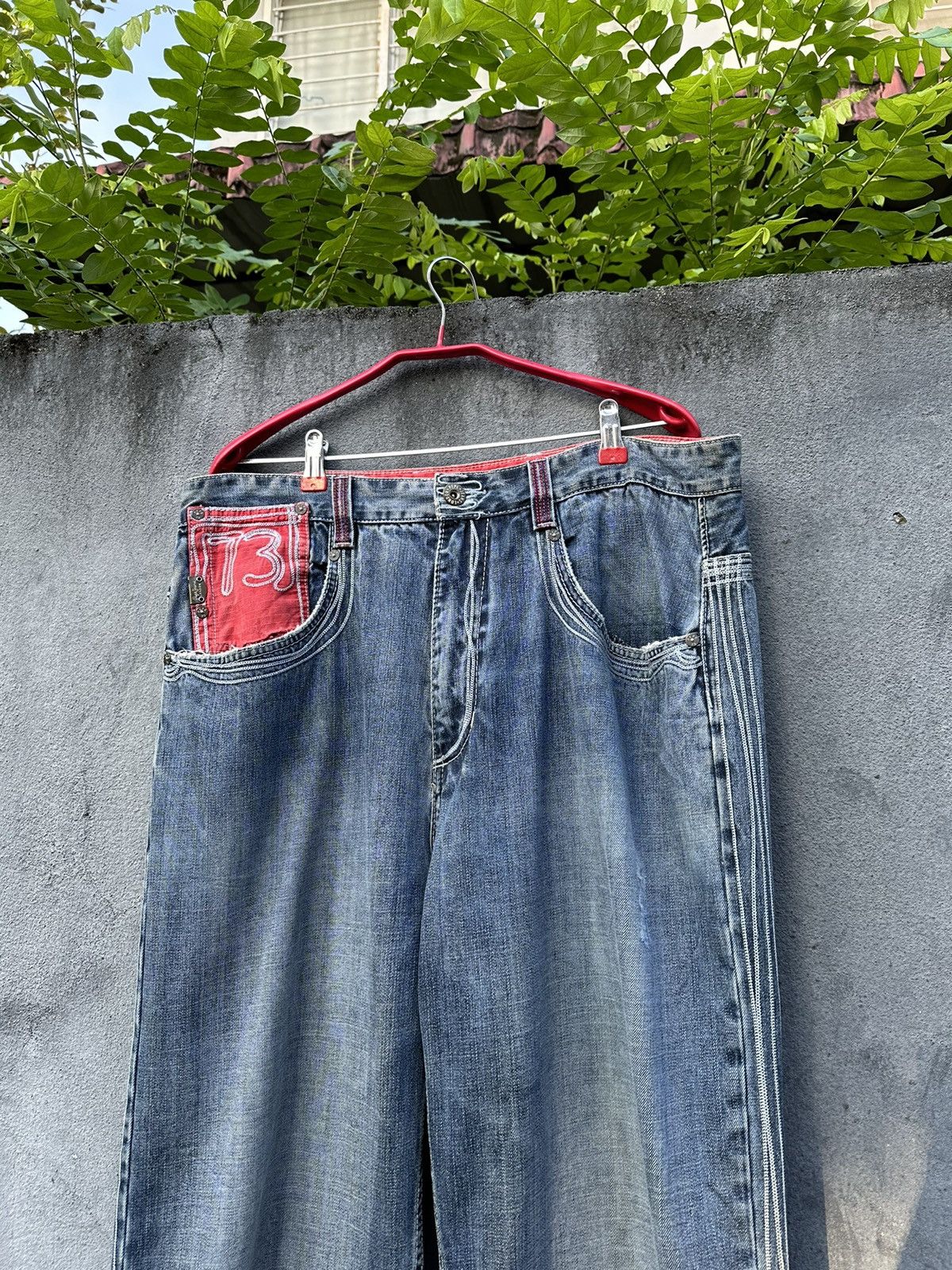 Pepe Jeans 👹Vintage Pepe Jeans London Y2k Baggy Jeans Size US 36 / EU 52 - 5 Thumbnail