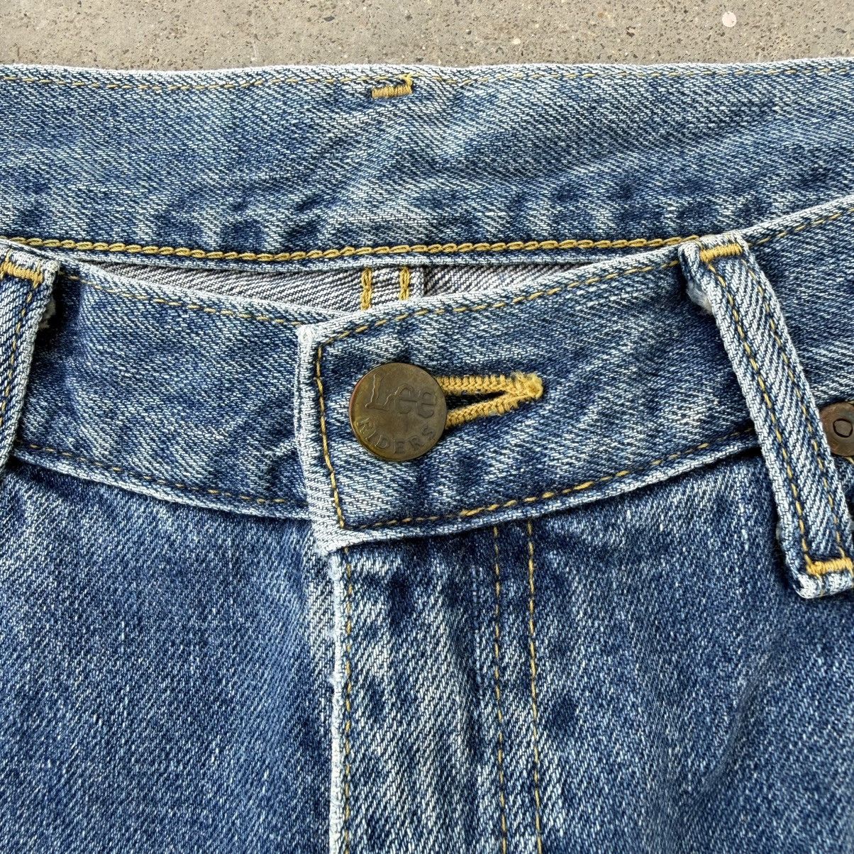 Lee W32 Vintage Lee Flare Denim Faded Jean Pants Size US 32 / EU 48 - 5 Thumbnail