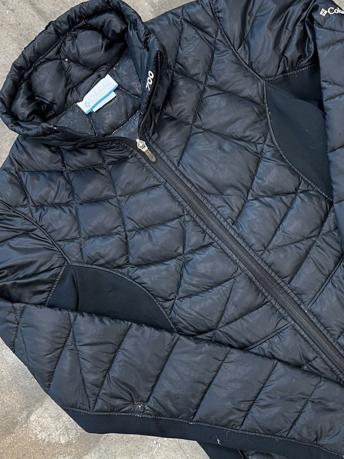 Columbia × Vintage Columbia Black Puffer Jacket Womens Small Size S / US 4 / IT 40 - 1 Thumbnail