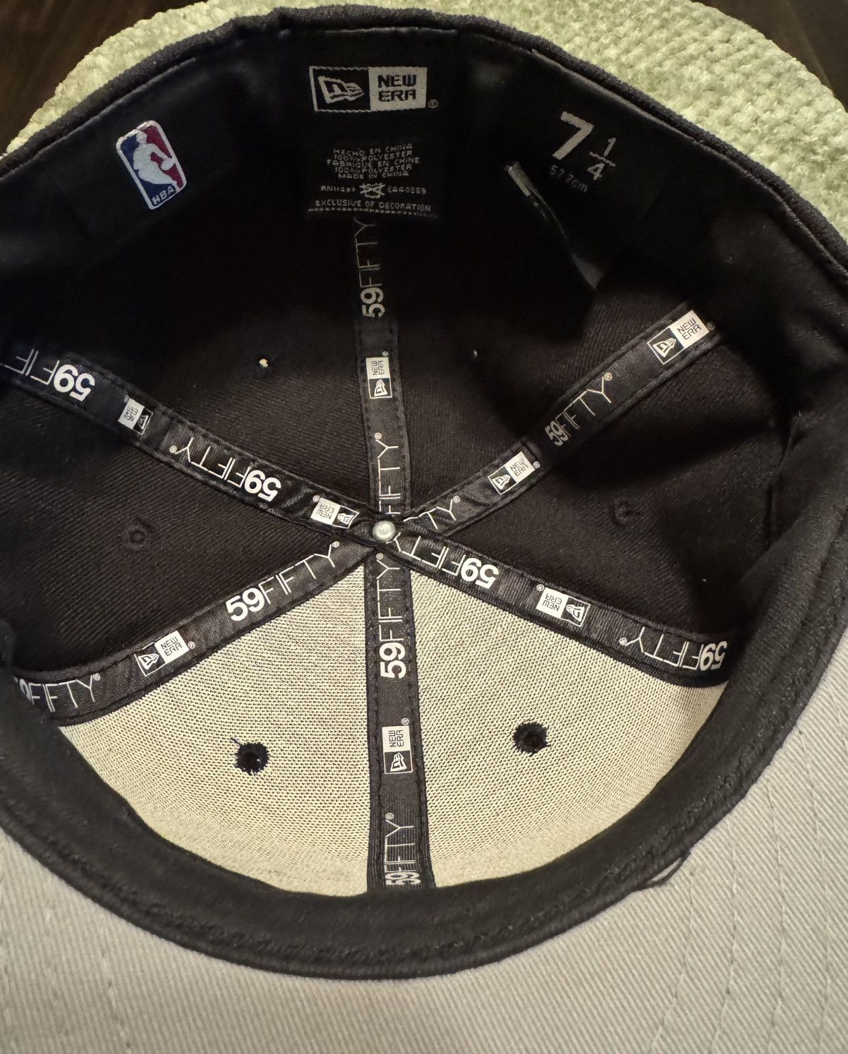 New Era New Era Orlando Magic Official Team Color 2Tone 59FIFTY Size 46 - 4 Thumbnail