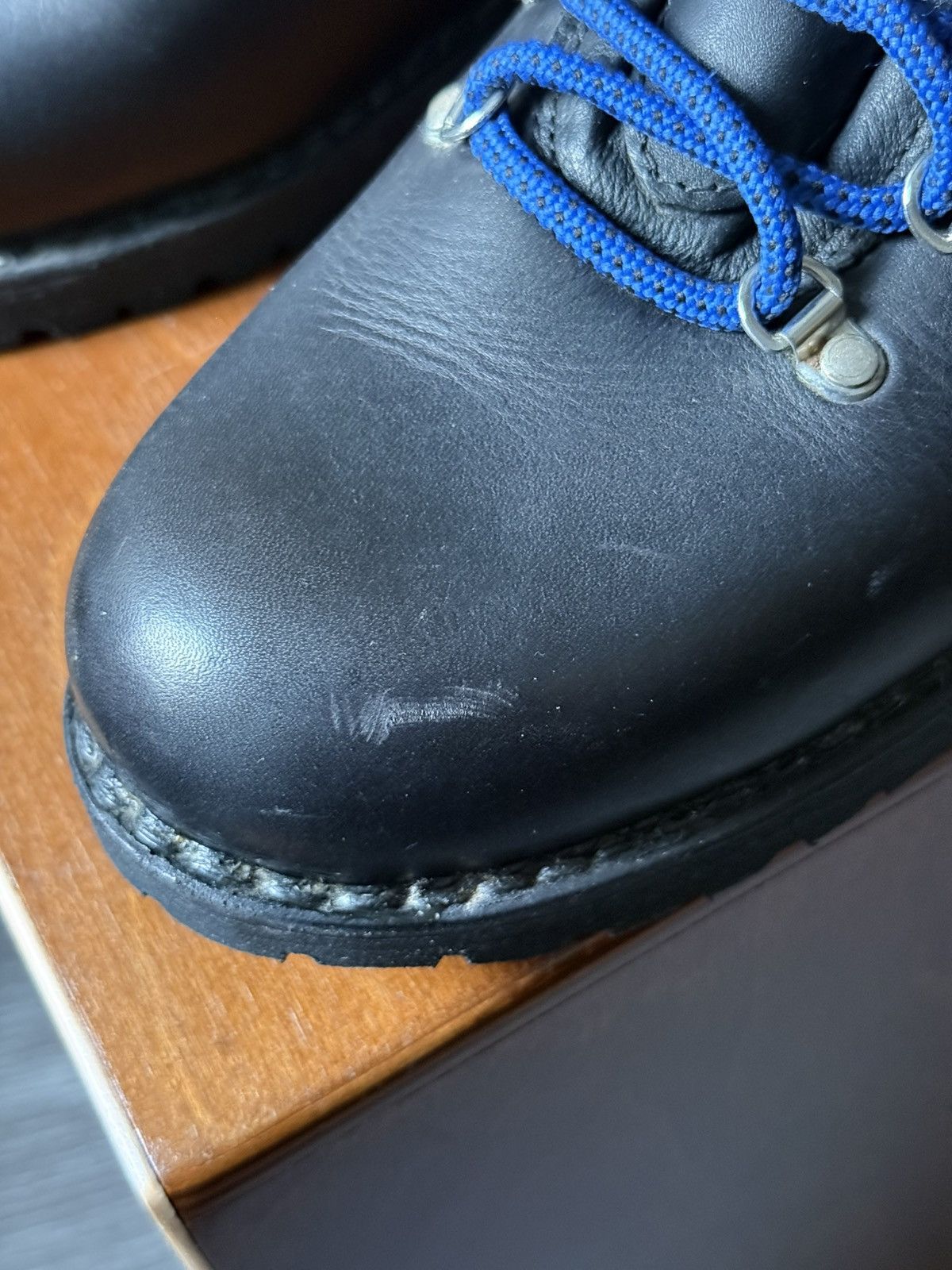 Merrell Merrel Wilderness Black Vintage Hiking Boots Men’s Size 10 Size US 10 / EU 43 - 6 Thumbnail