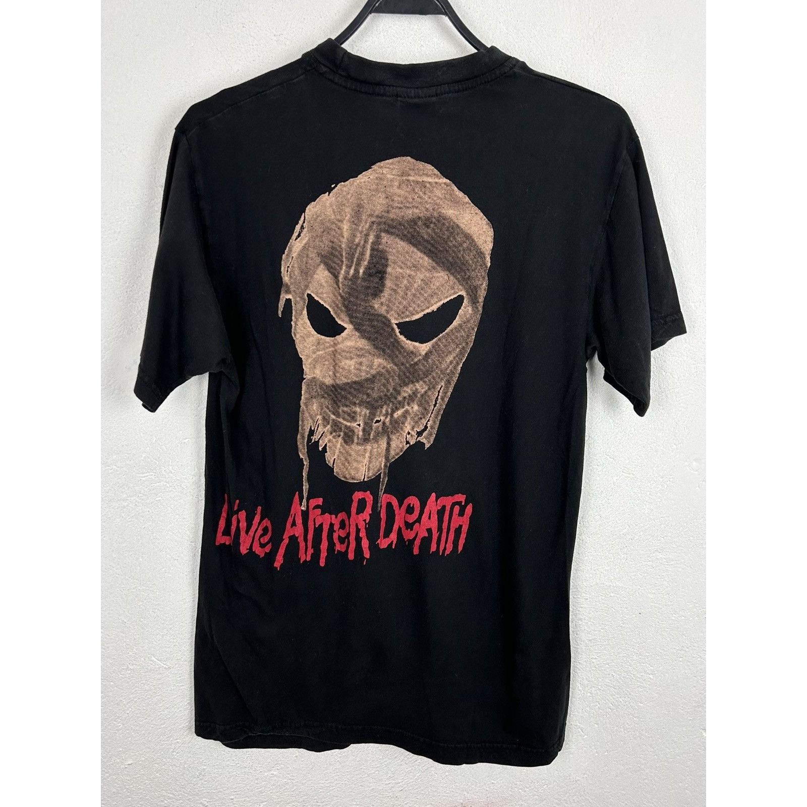 Band Tees 90s Vintage Iron Maiden Live After Death Bootleg T-Shirt Size US L / EU 52-54 / 3 - 4 Thumbnail