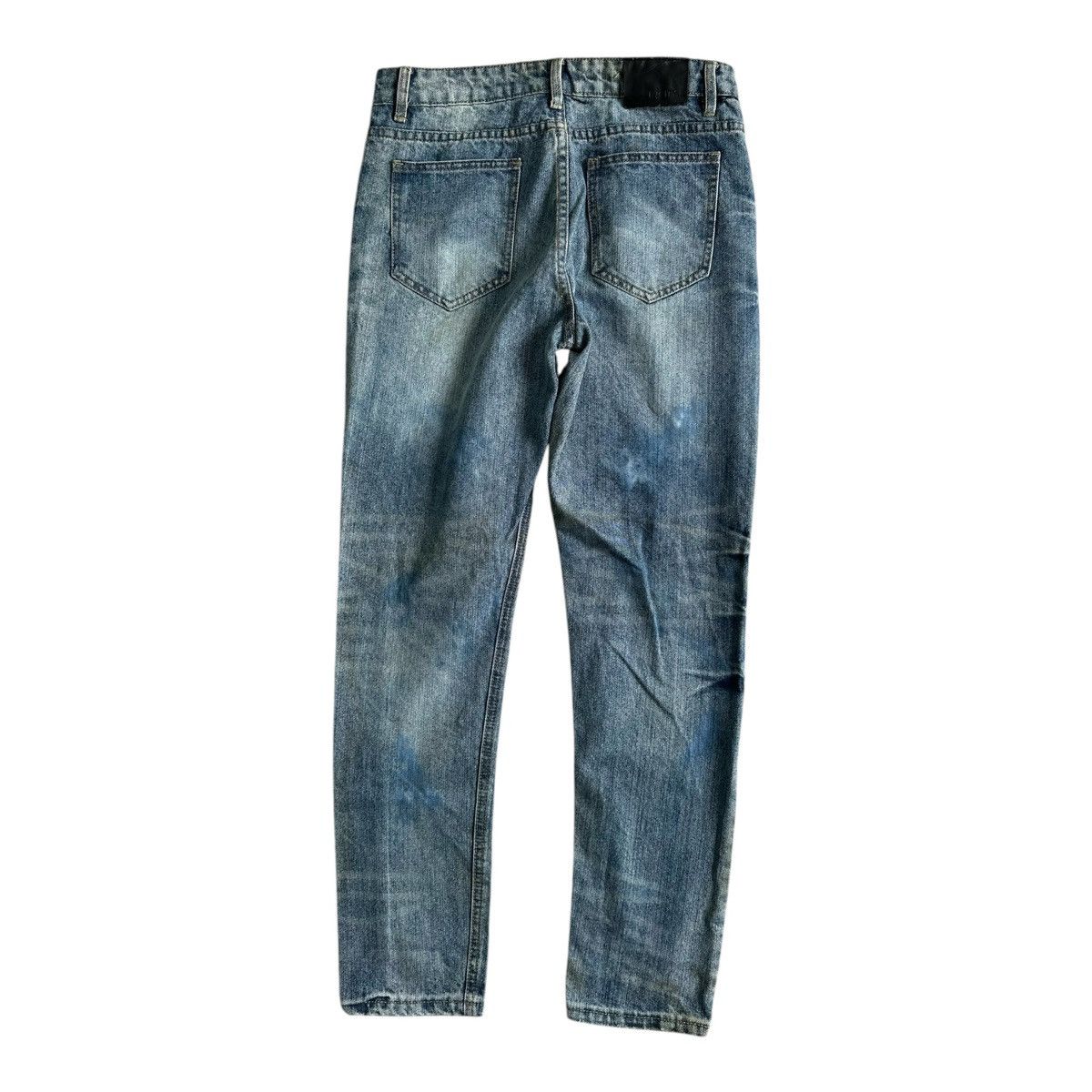 Hysteric Glamour ARCHIVE KILL CITY CRAZY SICK WASHED DENIM JEANS Size US 30 / EU 46 - 6 Thumbnail