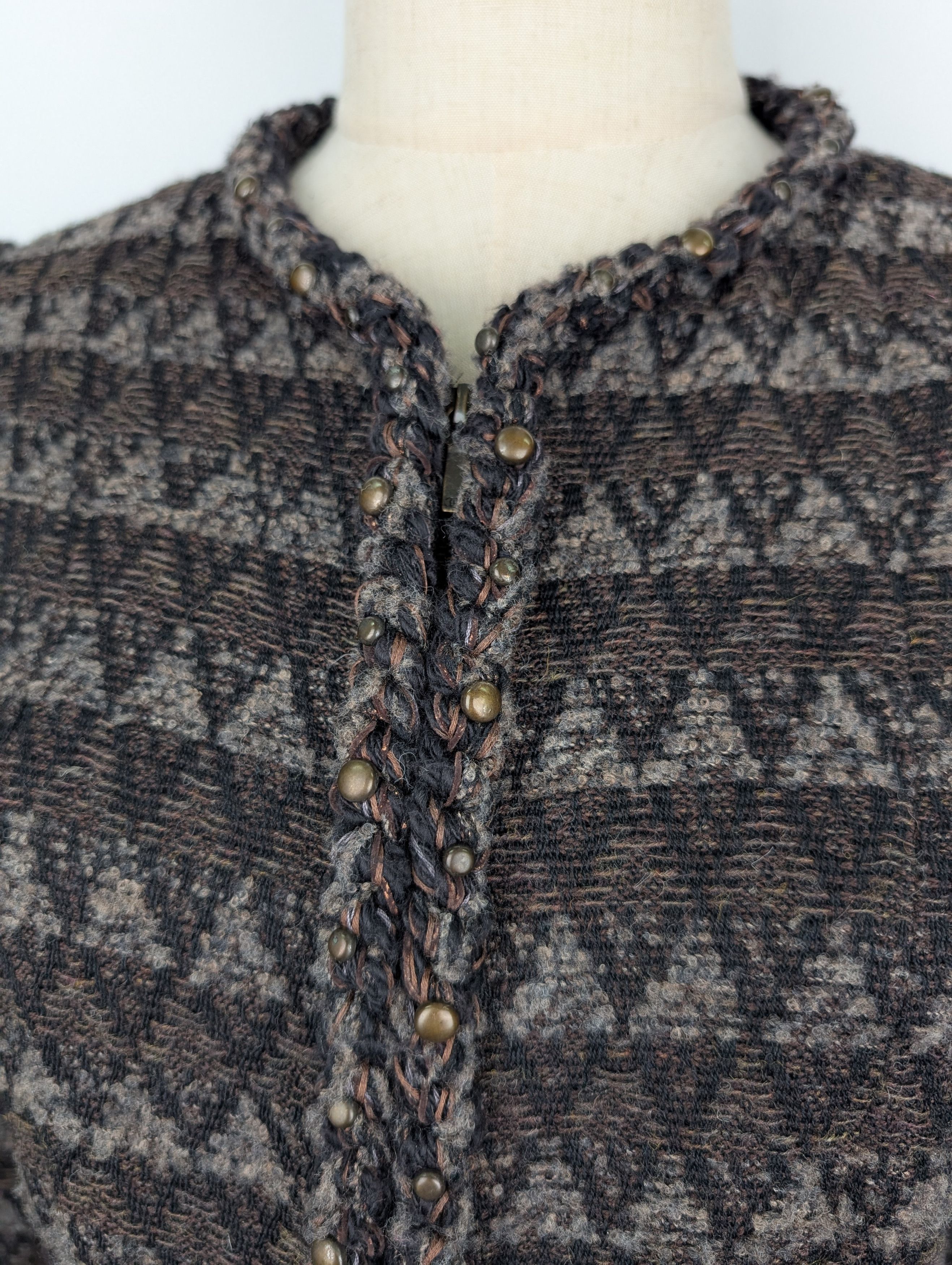 Chanel Chanel Brown Paris-Dallas Evening Jacket Size S / US 4 / IT 40 - 3 Thumbnail