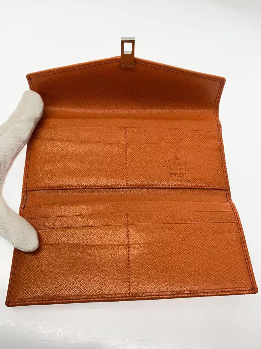 Vivienne Westwood Vivienne Westwood Plain Long Wallet Orange Size ONE SIZE - 4 Thumbnail