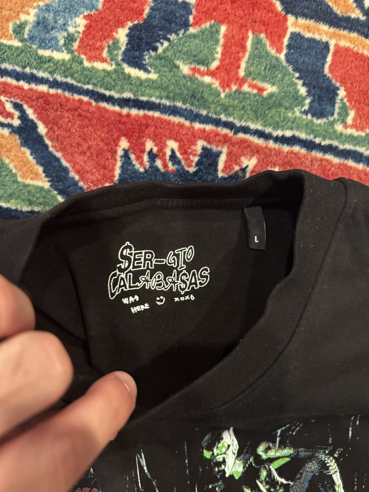 Sergio Calabasas × Spyder Sergio Calabasas x Spider-man Vintage T-shirt Size US L / EU 52-54 / 3 - 4 Thumbnail