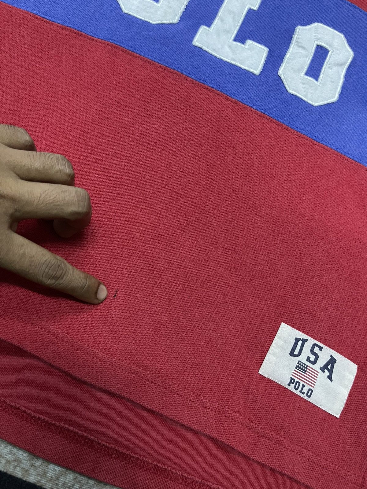 Polo Ralph Lauren 90s POLO RALPH LAUREN SPELLOUT POLO SHIRT Size US S / EU 44-46 / 1 - 7 Thumbnail