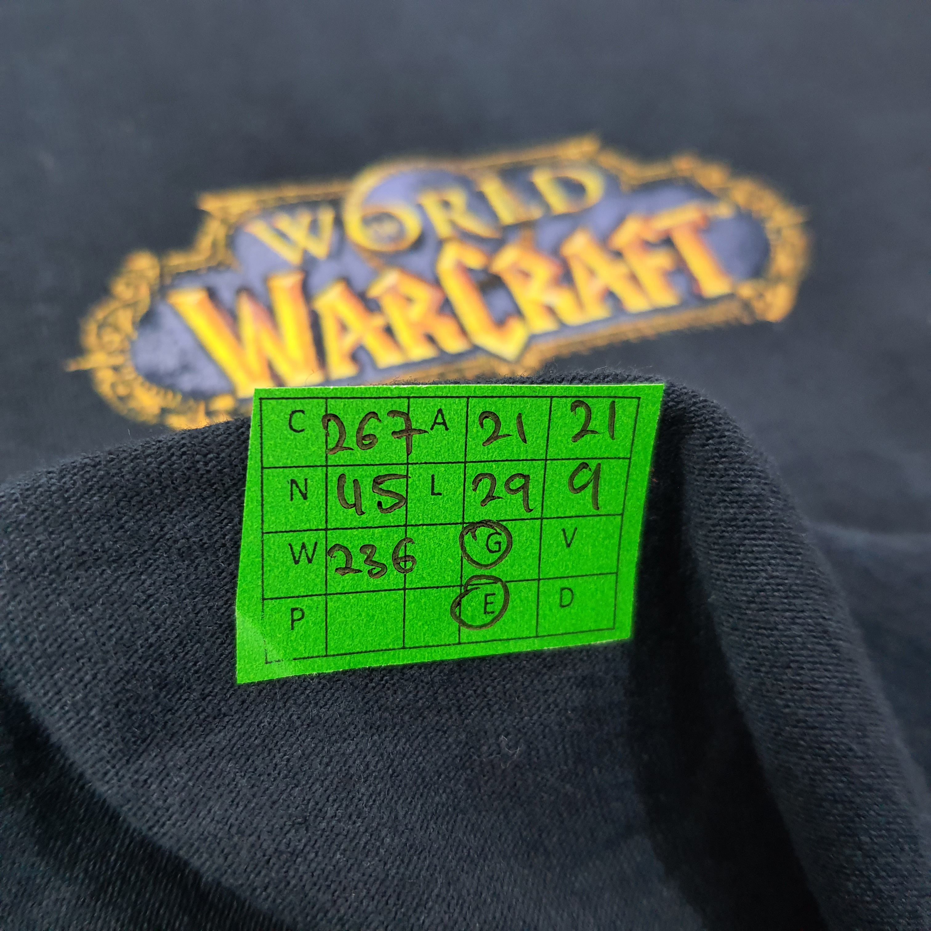 The Game Vintage Warcraft Game Tyrance & Malfurion Tshirt C267N45 Size US L / EU 52-54 / 3 - 7 Thumbnail