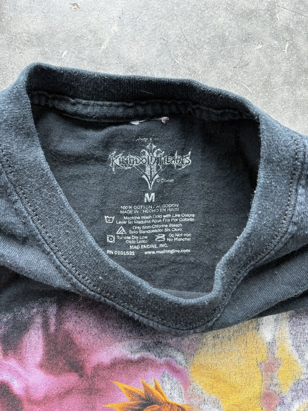 Vintage Vintage Y2K Kingdom Hearts Graphic Tee Size US M / EU 48-50 / 2 - 4 Thumbnail