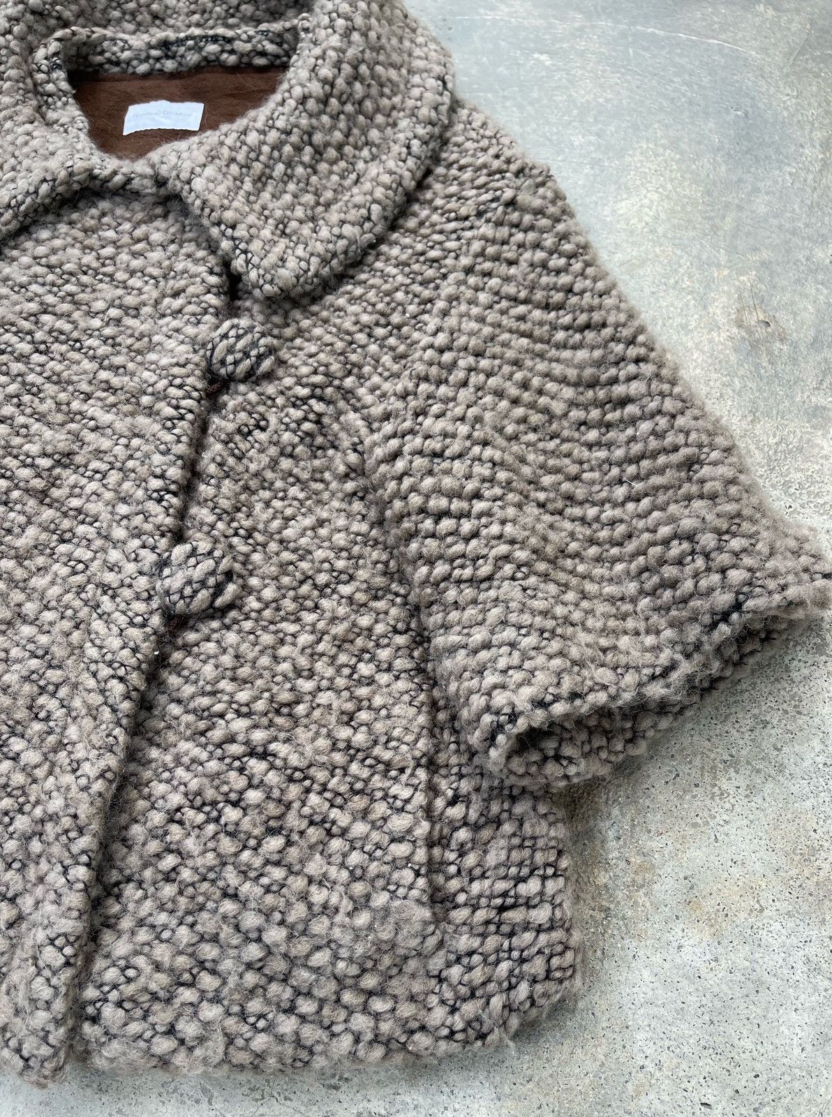 Issey Miyake 🔥 ISSEY MIYAKE TSUMORI CHISATO CABLE KNIT CROPPED JACKET Size M / US 6-8 / IT 42-44 - 7 Thumbnail