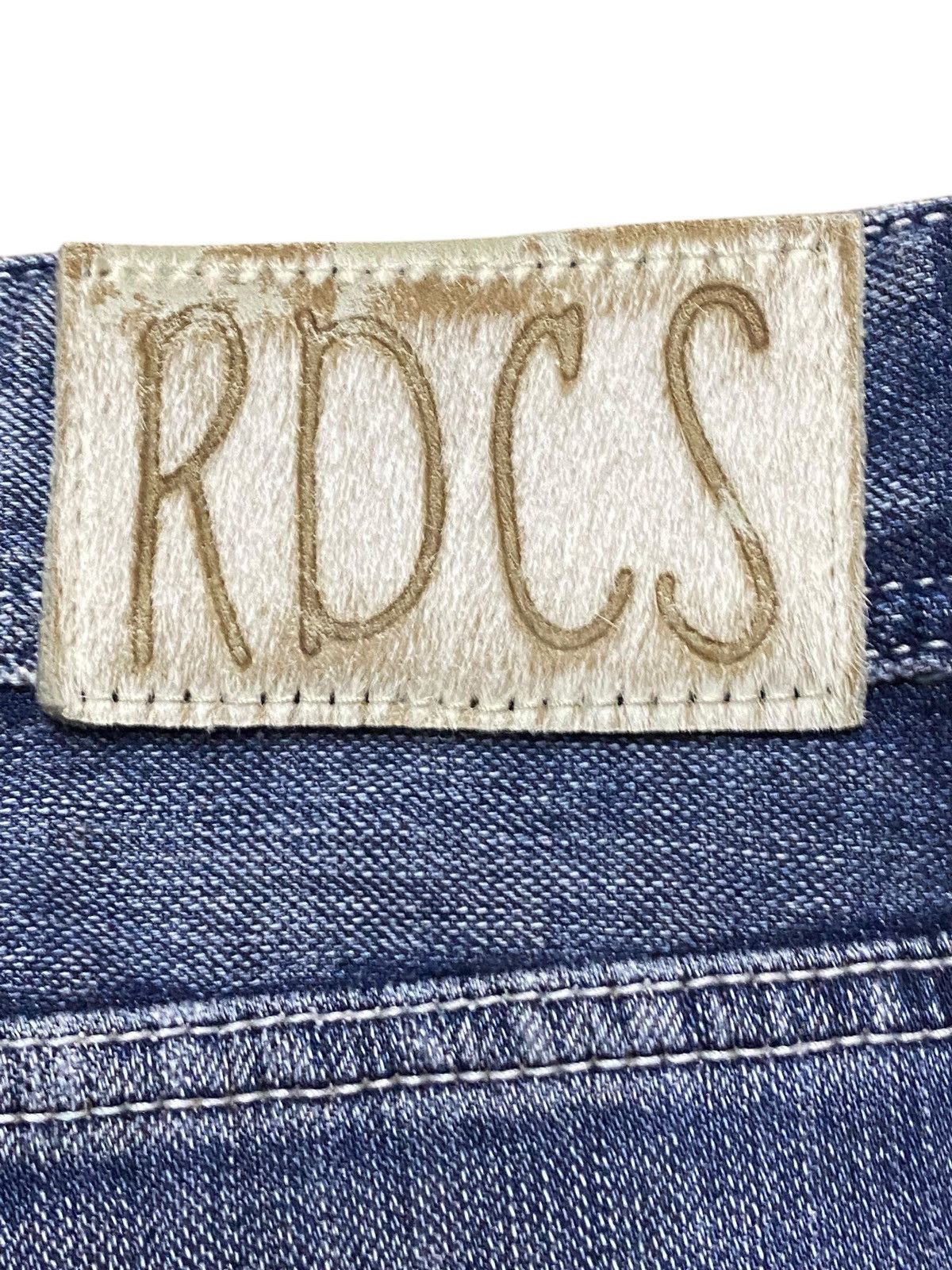Vintage Vinage Rodeo Crown Japan Distressed Skinny Jeans Size US 30 / EU 46 - 17 Thumbnail