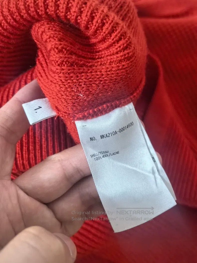 Thom Browne Thom Browne Red Sweater Size US S / EU 44-46 / 1 - 5 Thumbnail