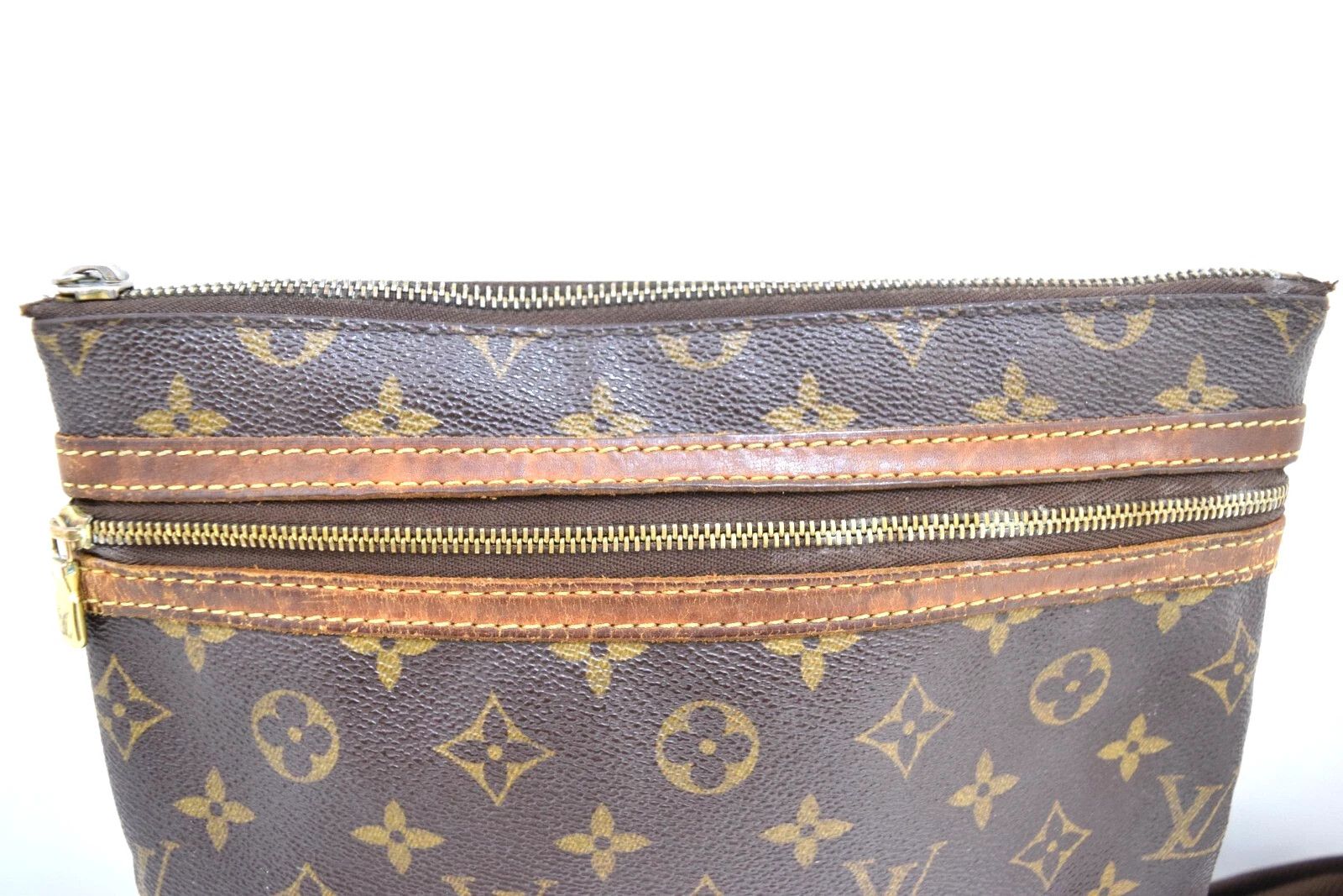 Louis Vuitton Louis Vuitton Pochette Bosphore CrossbodyBag Monogram M40044 Size ONE SIZE - 10 Thumbnail