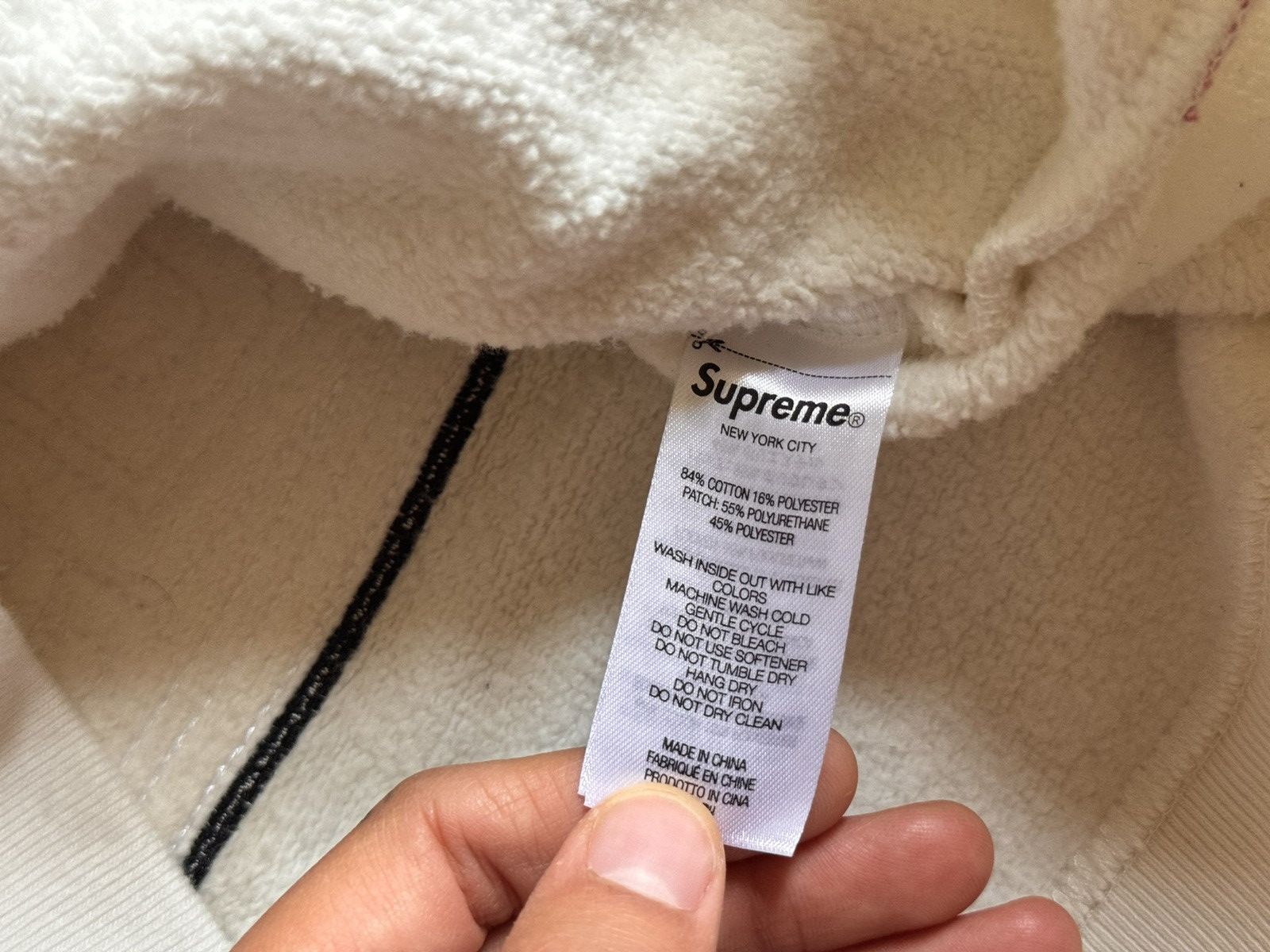 Supreme Supreme Demon Zip Up Hooded Sweatshirt 'White' Size US M / EU 48-50 / 2 - 7 Thumbnail