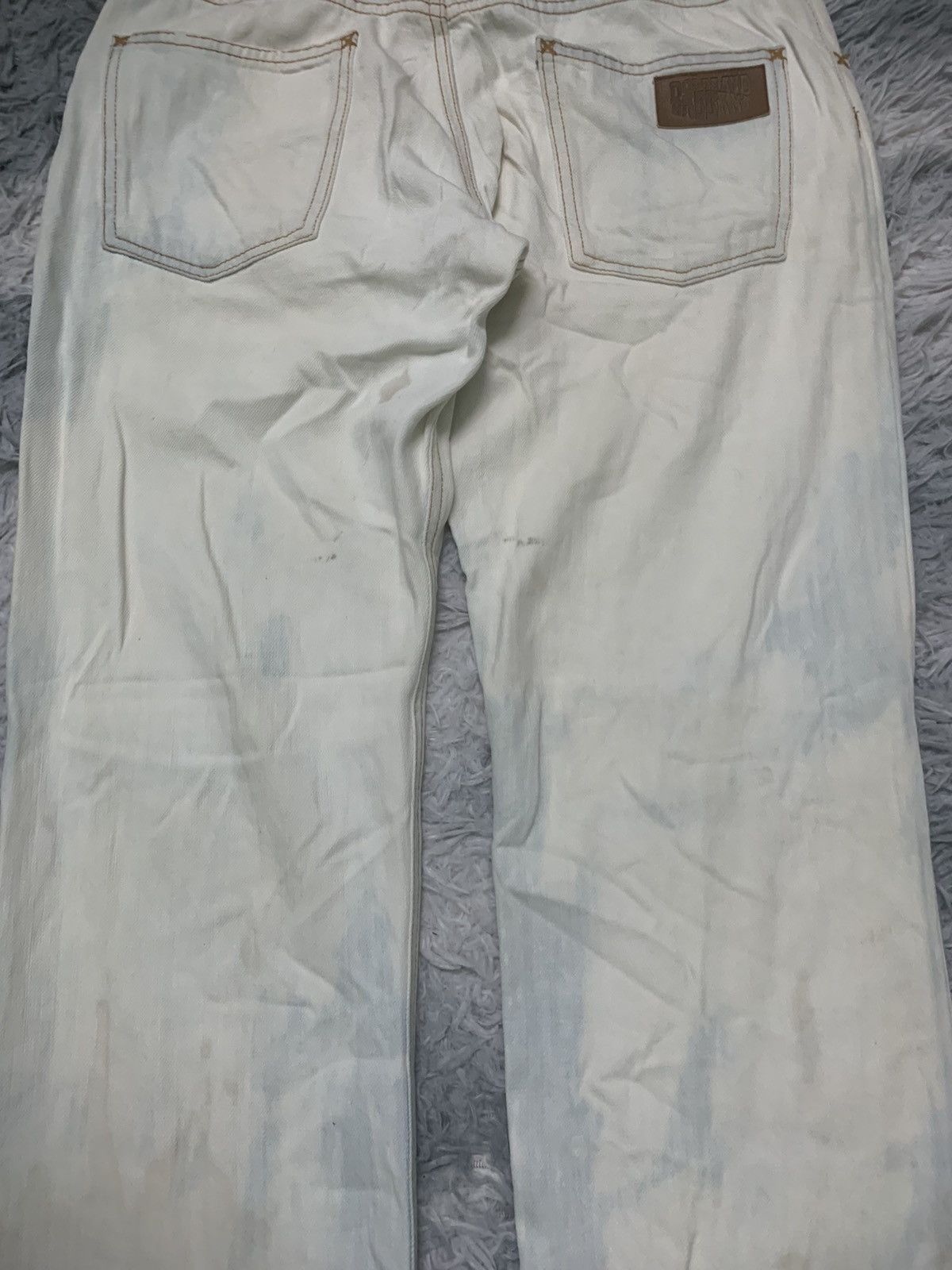 Dolce & Gabbana SS 2002 DOLCE GABANNA FLARE DISTRESSED PANT Size US 30 / EU 46 - 14 Thumbnail