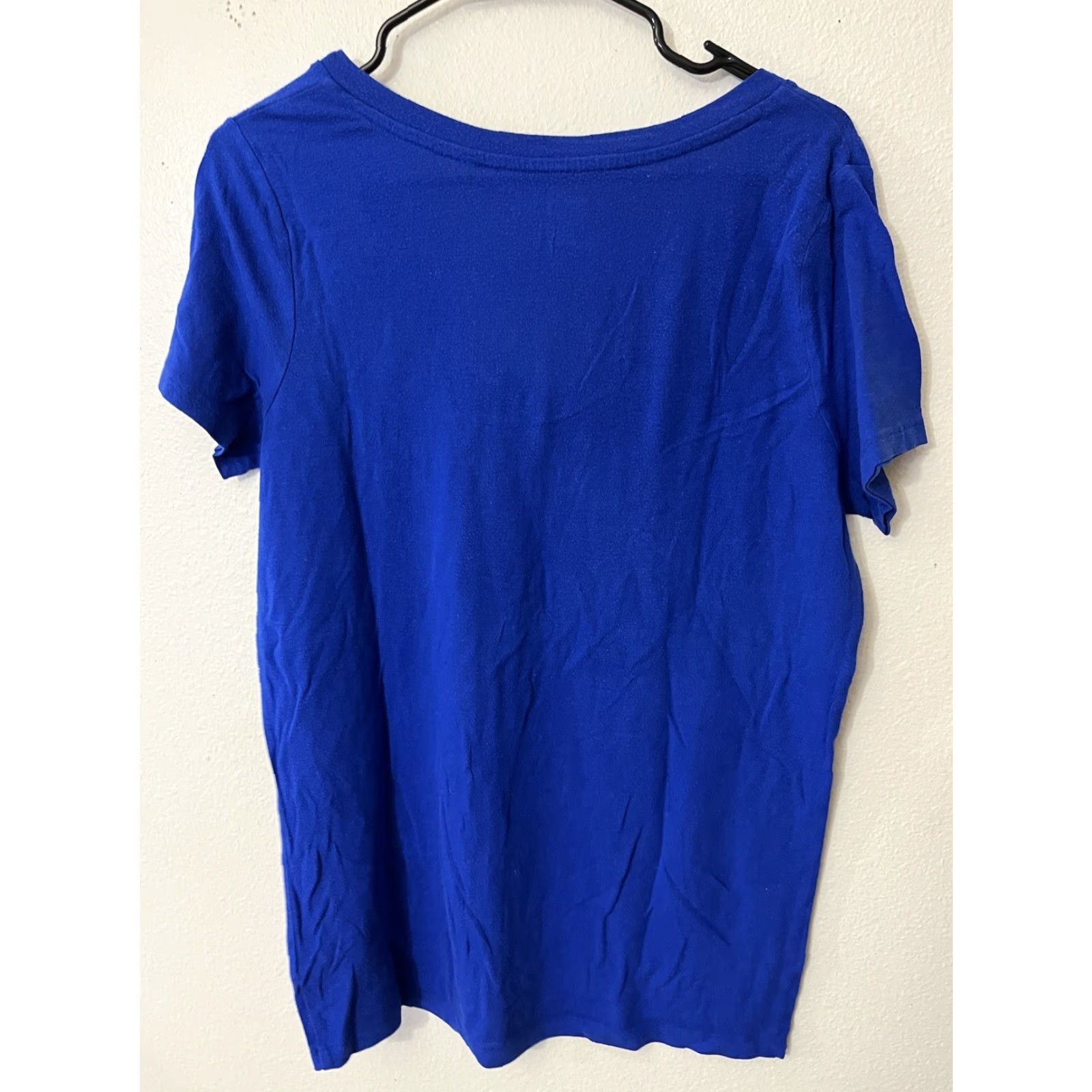 Express Express One Eleven Women's Blue Short Sleeve T-Shirt - "I Only Chill With Mermaids" - Casual - Size M Size 32" / US 10 / IT 46 - 4 Thumbnail