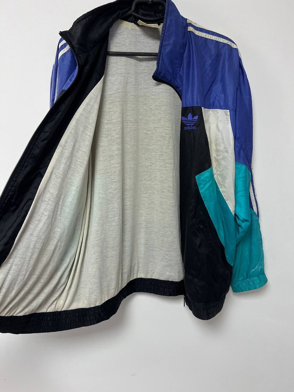 Adidas Vintage 80s Adidas Template Football Jacket Track Top M Size US M / EU 48-50 / 2 - 17 Thumbnail