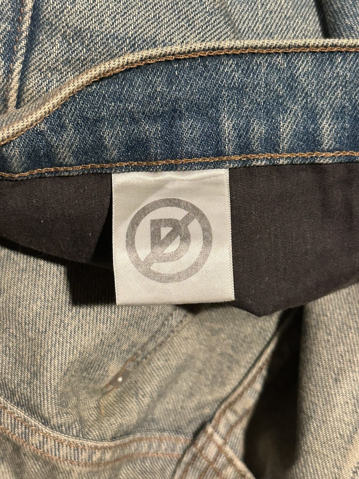 Designer Discont'd Baggy Denim Desert Wash Size US 38 / EU 54 - 6 Thumbnail