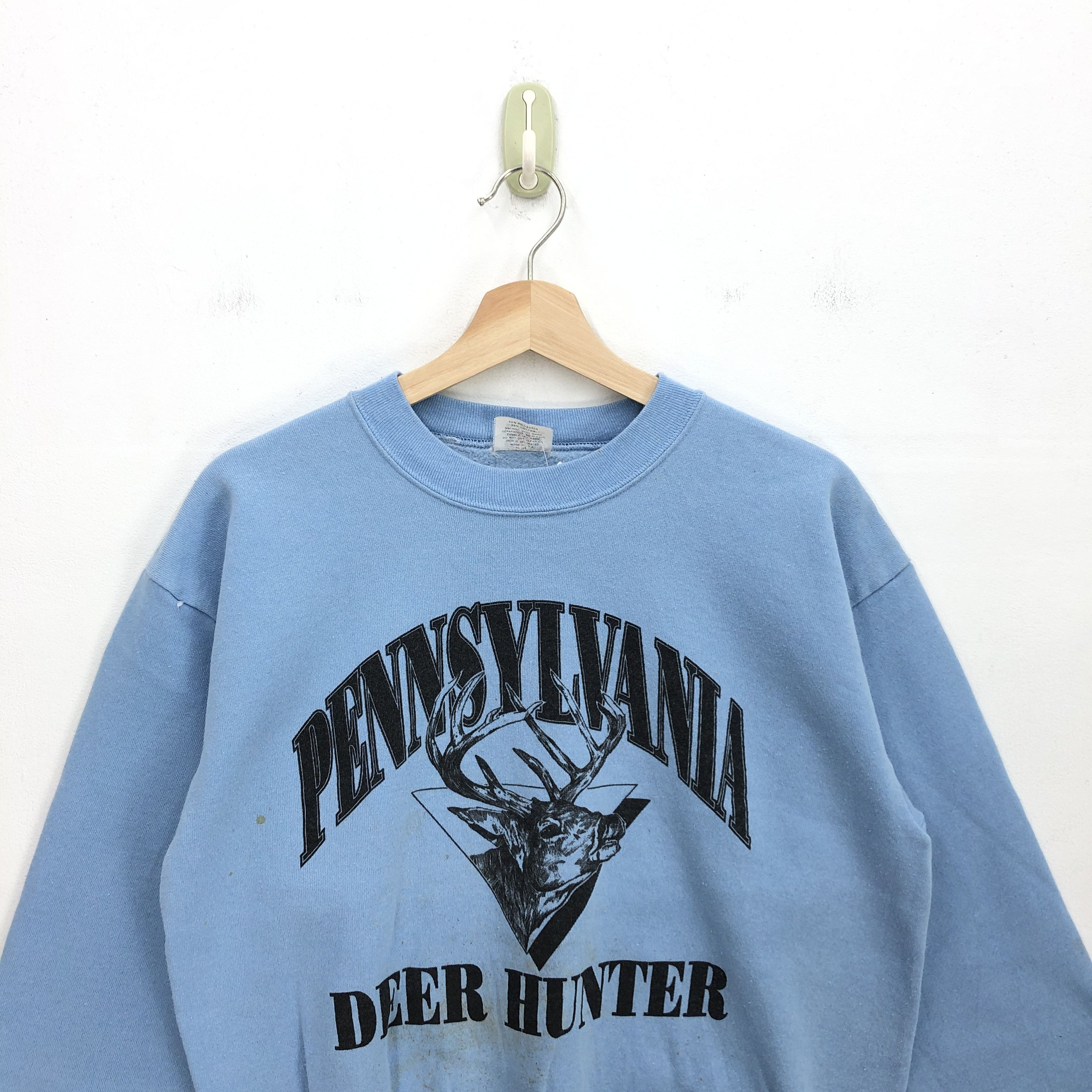 Vintage Vintage Pennsylvania Sweater Deer Hunter Sweatshirt Jumper Size US M / EU 48-50 / 2 - 2 Thumbnail