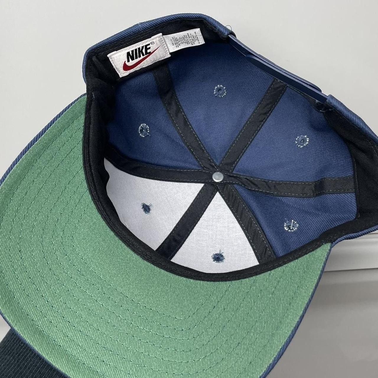 Nike Vintage Nike Hat NWT Navy Blue Adjustable 90s Snapback Size ONE SIZE - 8 Thumbnail