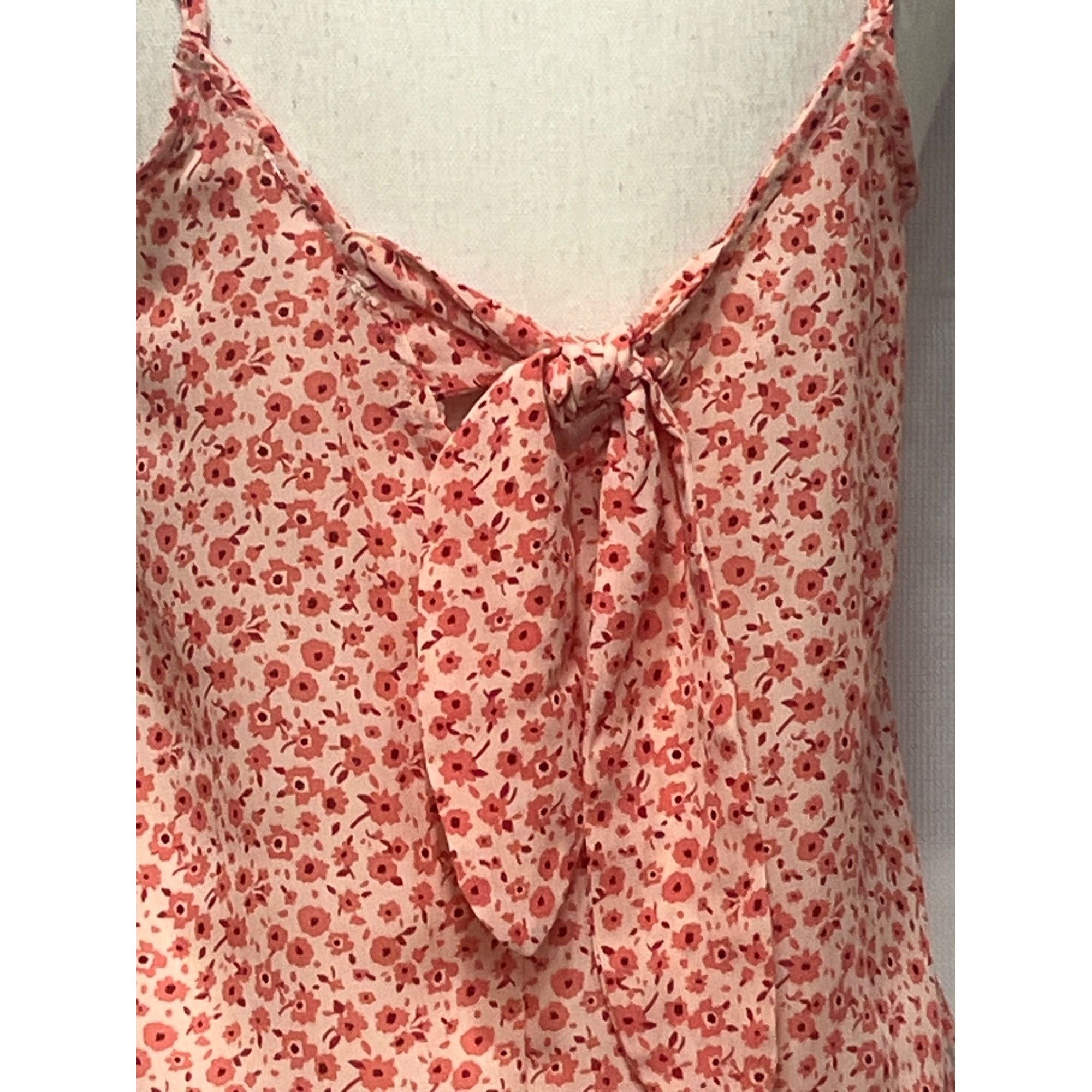 Other LUSH Tie Back Camisole , Floral, Peach Coral, S Size S / US 4 / IT 40 - 12 Thumbnail