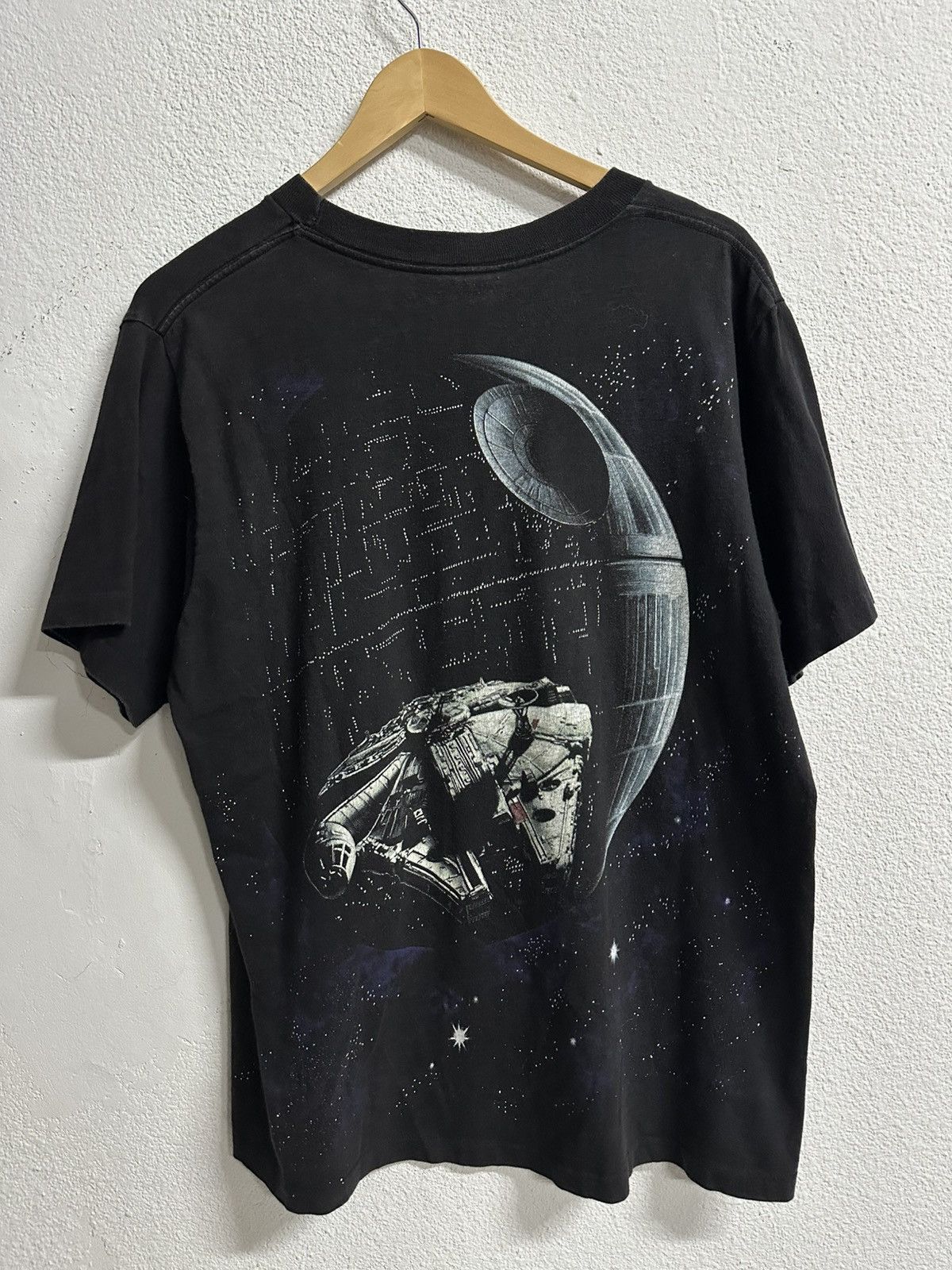 Star Wars 90s Star Wars death star space T-shirt Size US L / EU 52-54 / 3 - 1 Thumbnail