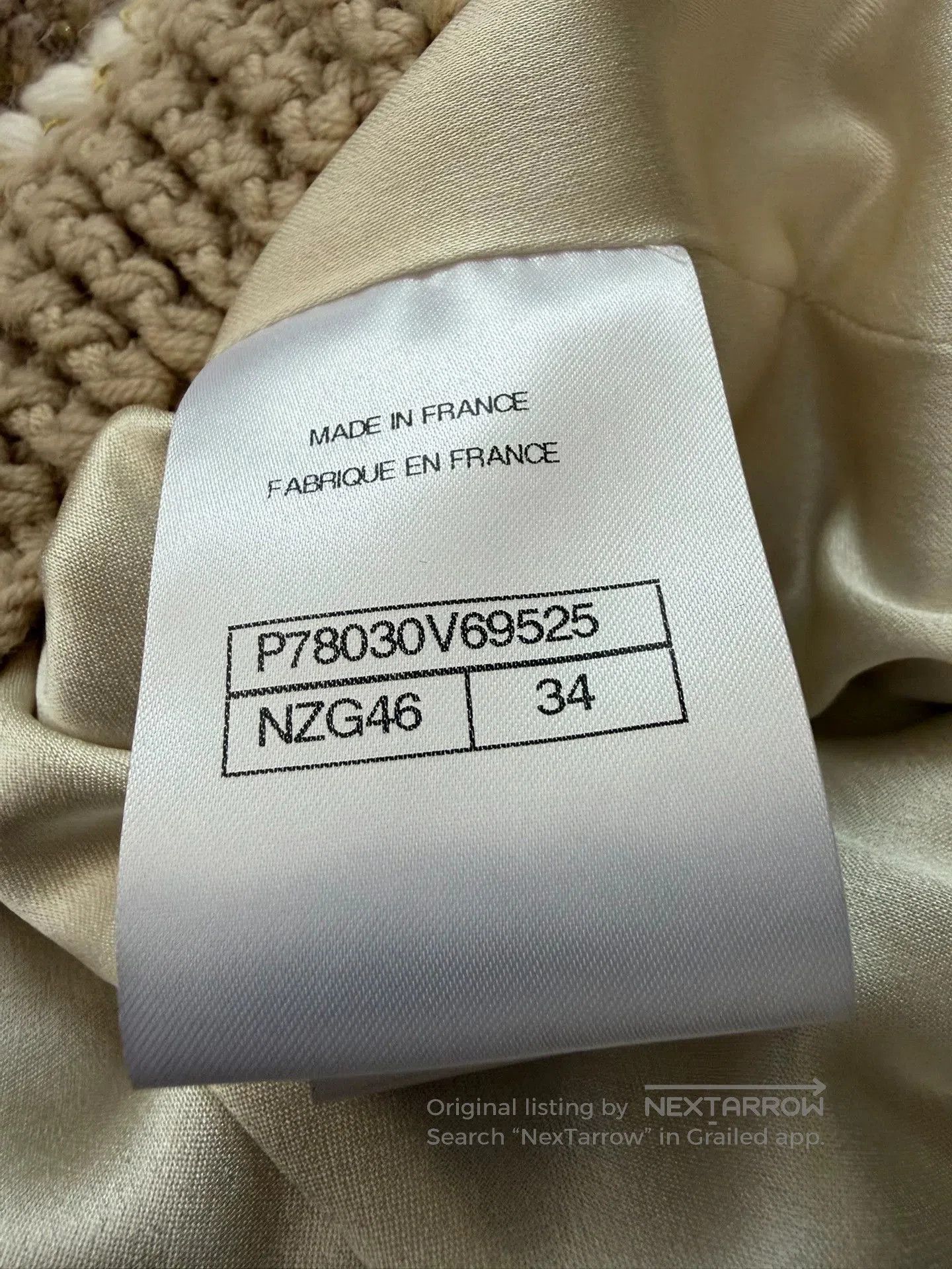 Chanel Chanel Pink Tweed Stand-Collar Jacket. Size US XS / EU 42 / 0 - 5 Thumbnail