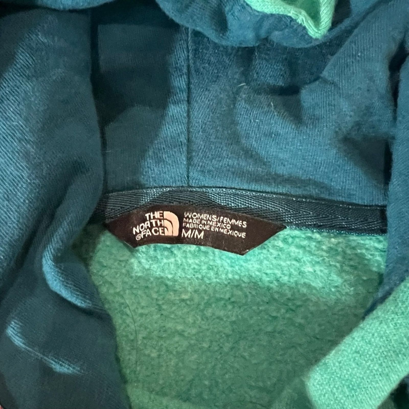The North Face The North Face Hoodie Womens Size Medium Green Half Dome Size M / US 6-8 / IT 42-44 - 3 Thumbnail