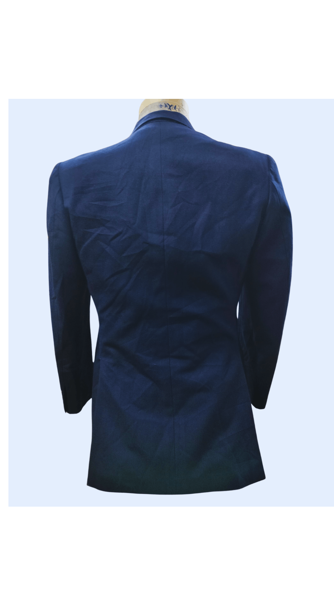 Japanese Brand VINTAGE BLAZER GOLD BUTTON Size 38R - 2 Thumbnail