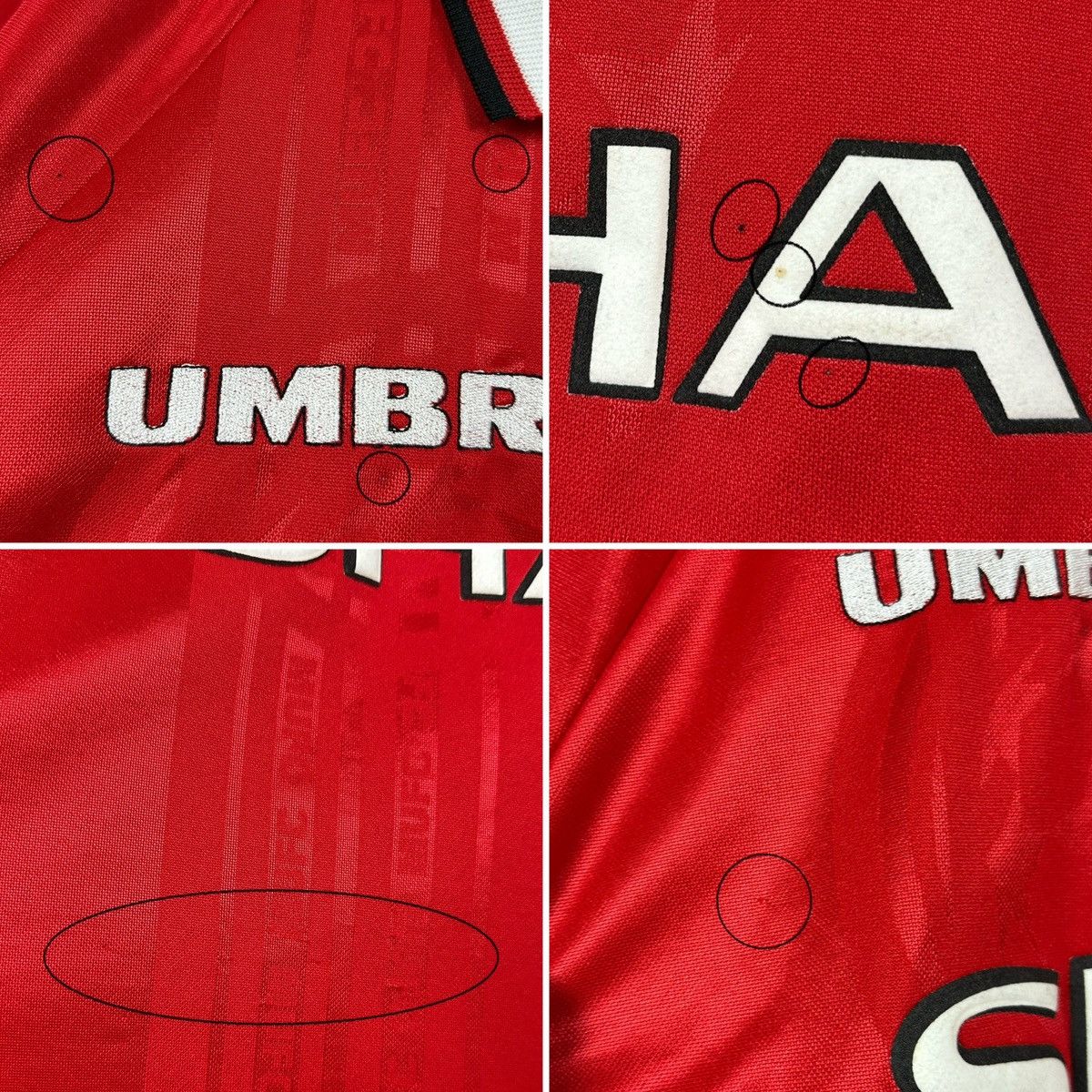 Umbro Vintage 1997-2000 Umbro Manchester United Rare Soccer Jersey Size US XXL / EU 58 / 5 - 13 Thumbnail