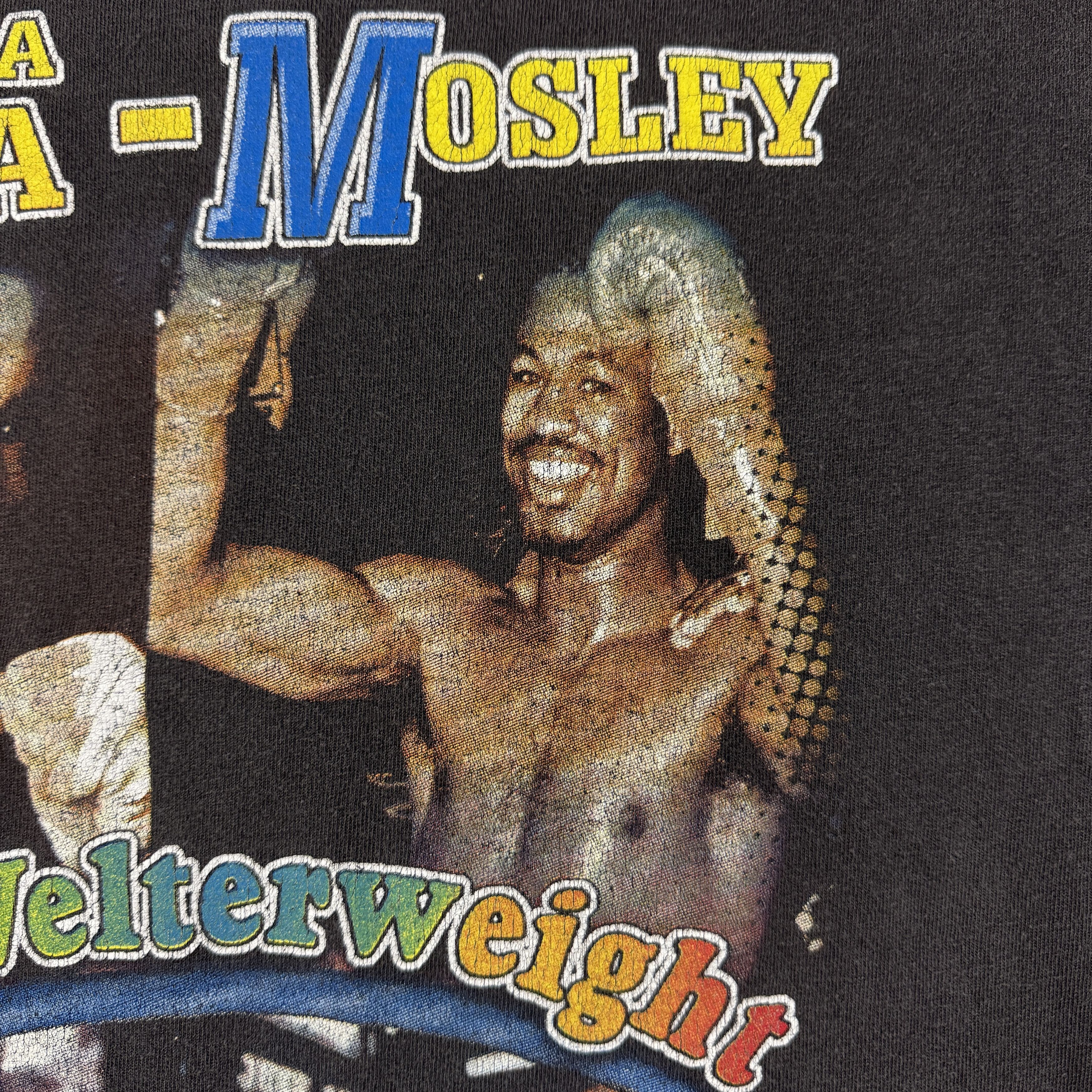Rap Tees Vintage 2003 De La Hoya vs Mosley Boxing Rap Tee Size US L / EU 52-54 / 3 - 6 Thumbnail