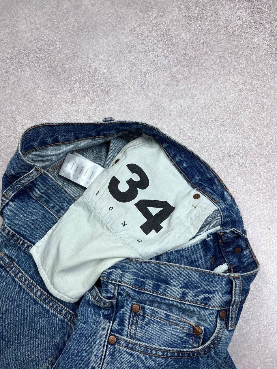 Han Kjobenhavn Vintage Han Kjobenhavn Selvedge Flared Denim Jeans Y2K 34 Size US 34 / EU 50 - 9 Thumbnail