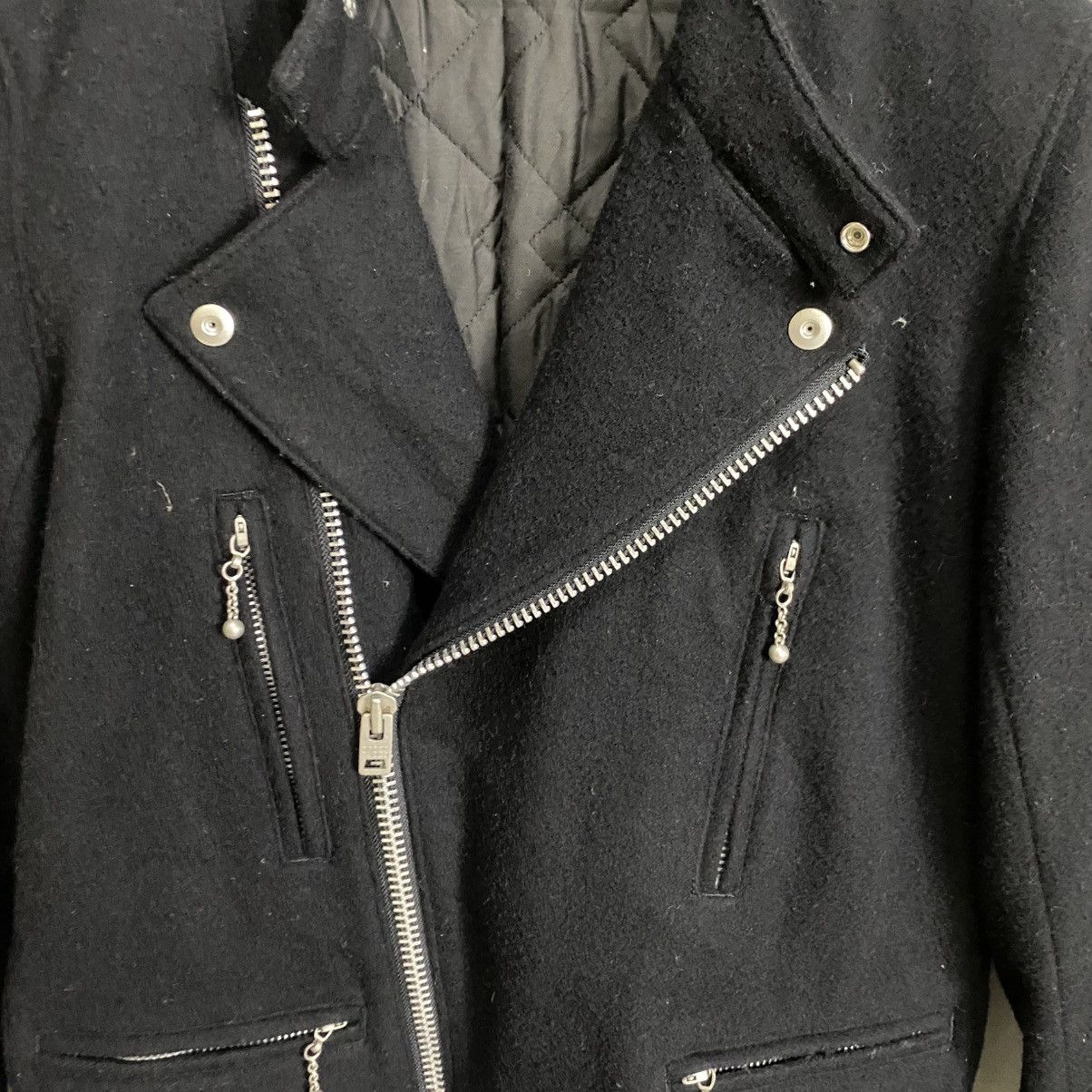 Designer × Japanese Brand Rope J consection motocyle wool jacket Size US M / EU 48-50 / 2 - 13 Thumbnail